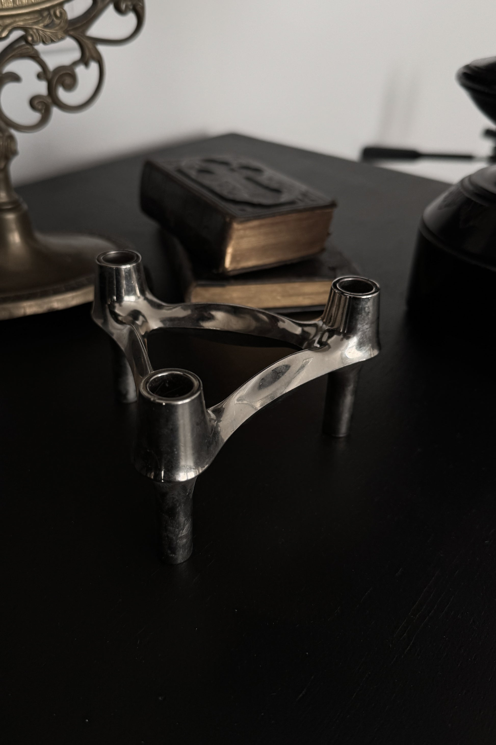 Stoff und Nagel Kerzenhalter theplaincircle vintage