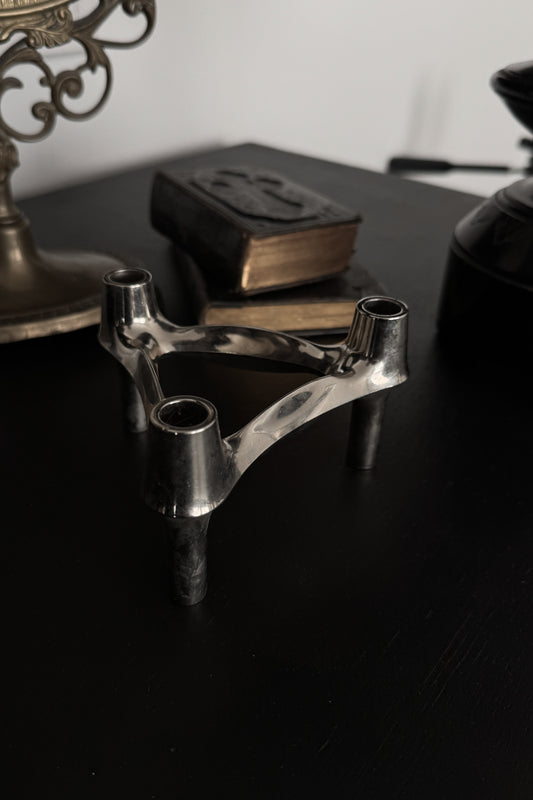 Stoff und Nagel Kerzenhalter theplaincircle vintage