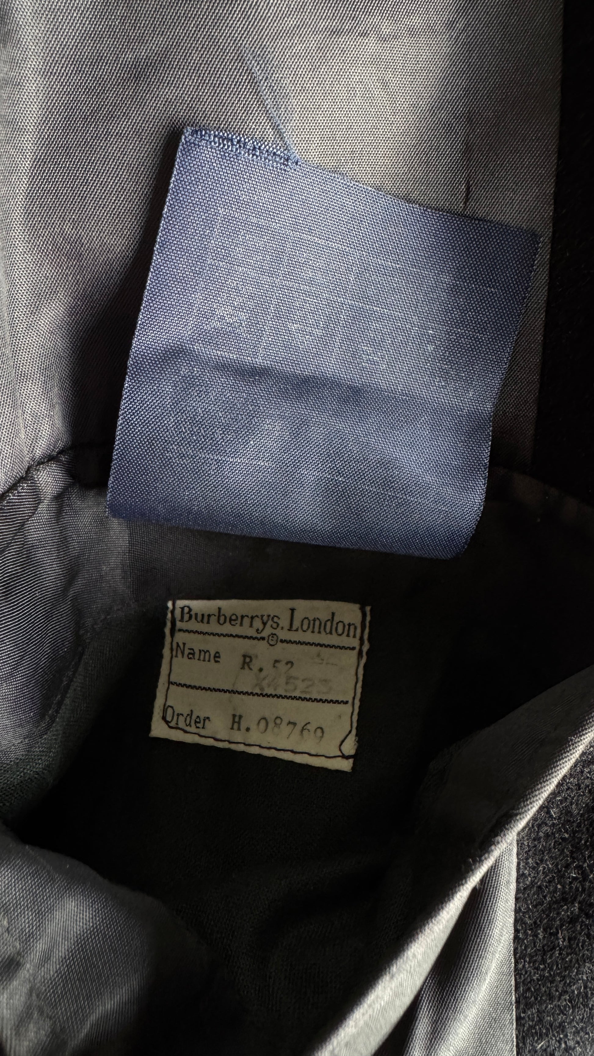 Vintage Burberry Wollmantel, L–XL theplaincircle vintage