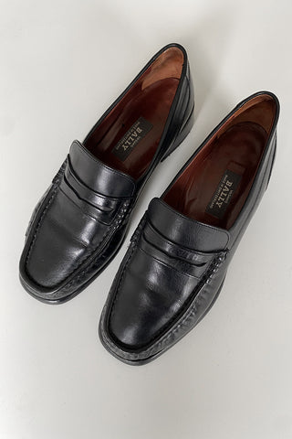 Bally loafers black 39