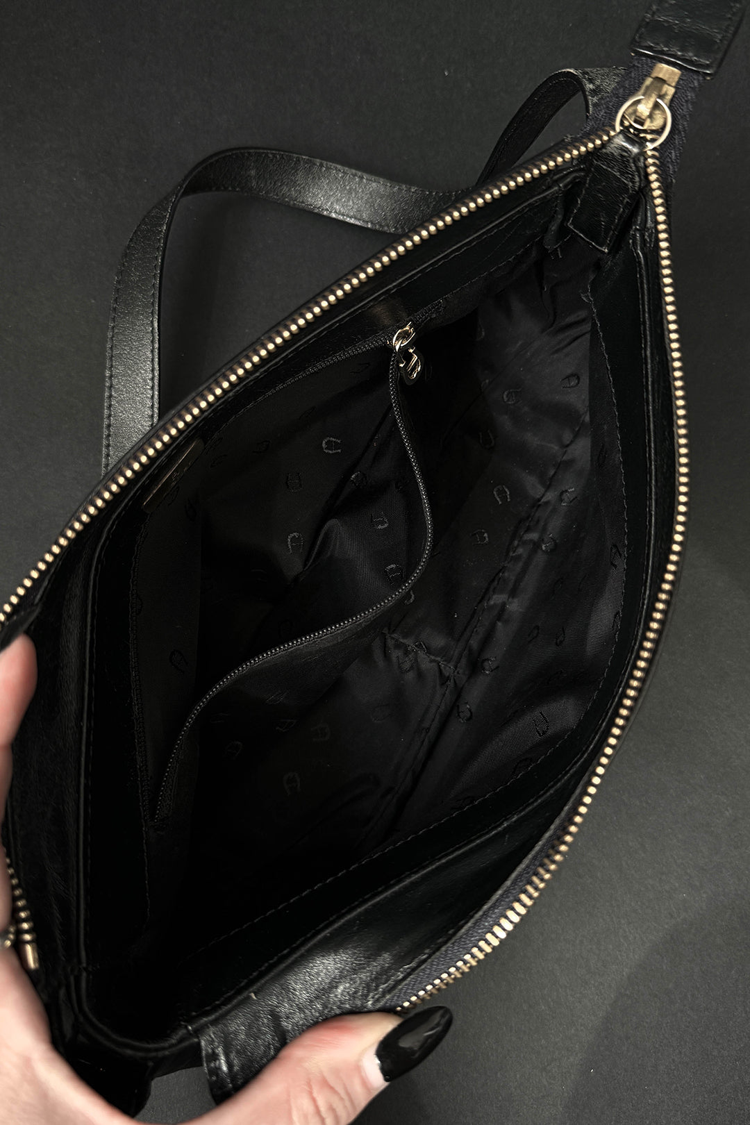 AIGNER Tasche, Petrol