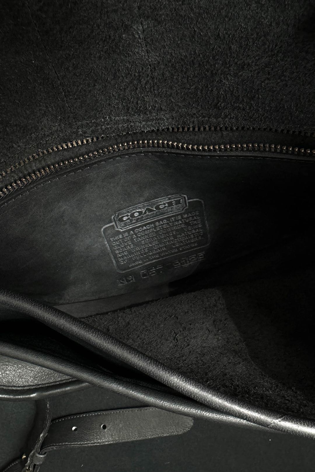 Vintage 80s Coach Chelsea Bag, 9129, Schwarz, Made in USA theplaincircle vintage