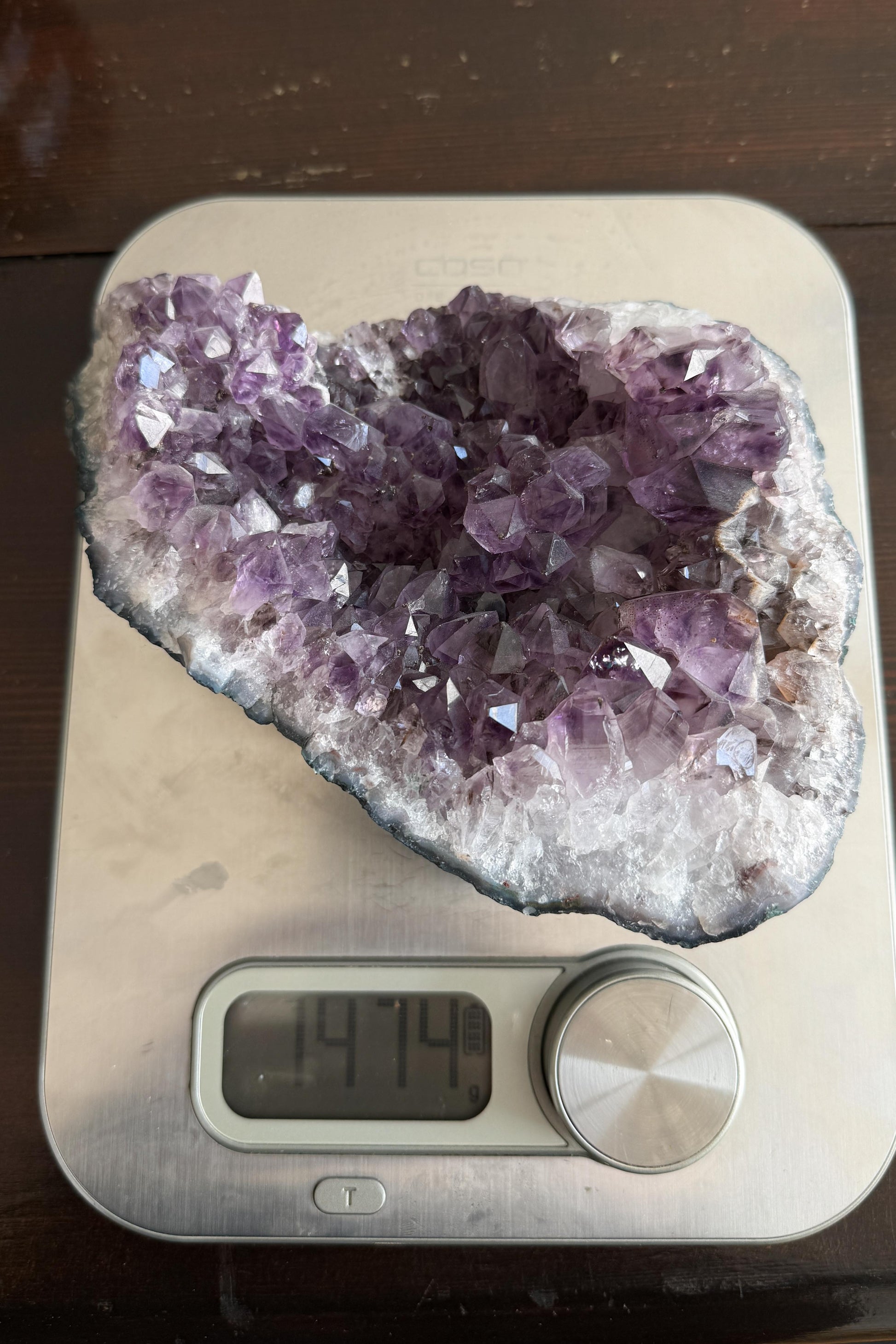 Großer Amethyst Kristall Cluster – ca. 1,4 kg theplaincircle vintage