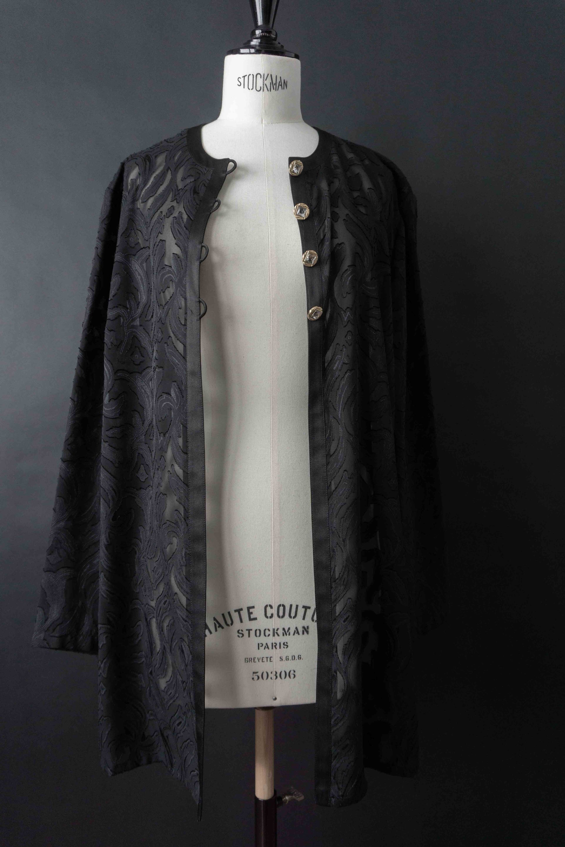 Vintage Goth Bluse Transparent, M–L theplaincircle vintage