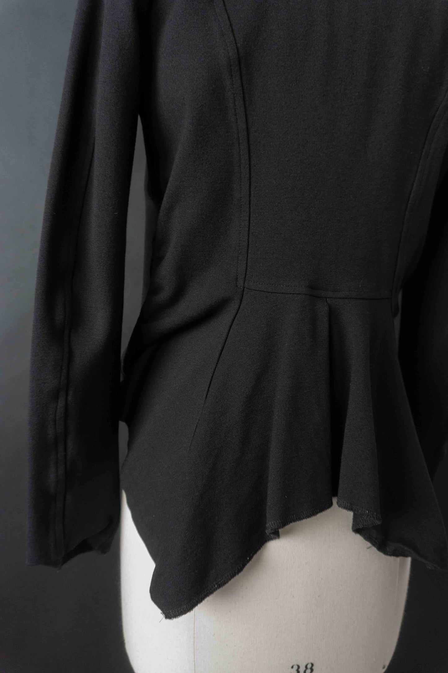 Vintage witchy Blazer, tailliert, Schwarz, S theplaincircle vintage