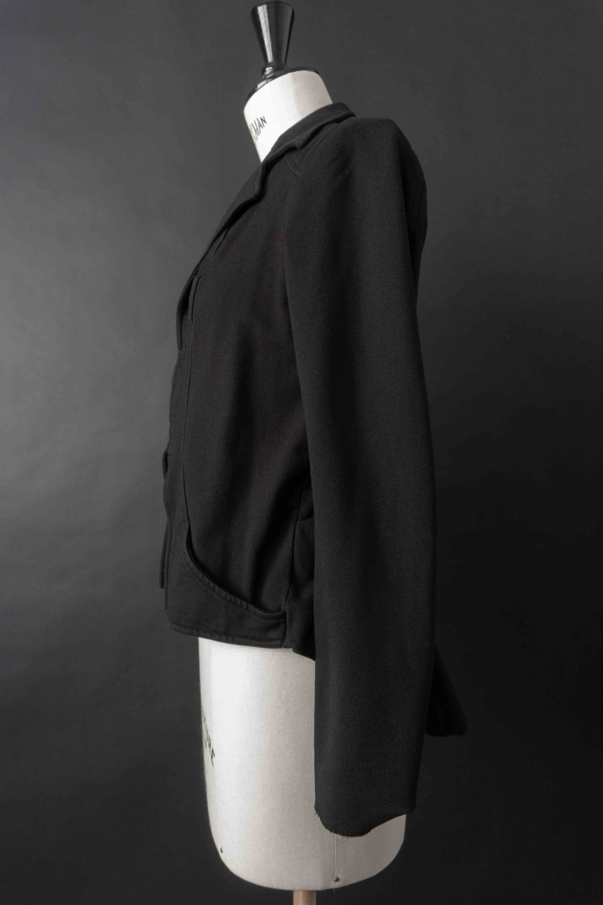Vintage witchy Blazer, tailliert, Schwarz, S theplaincircle vintage