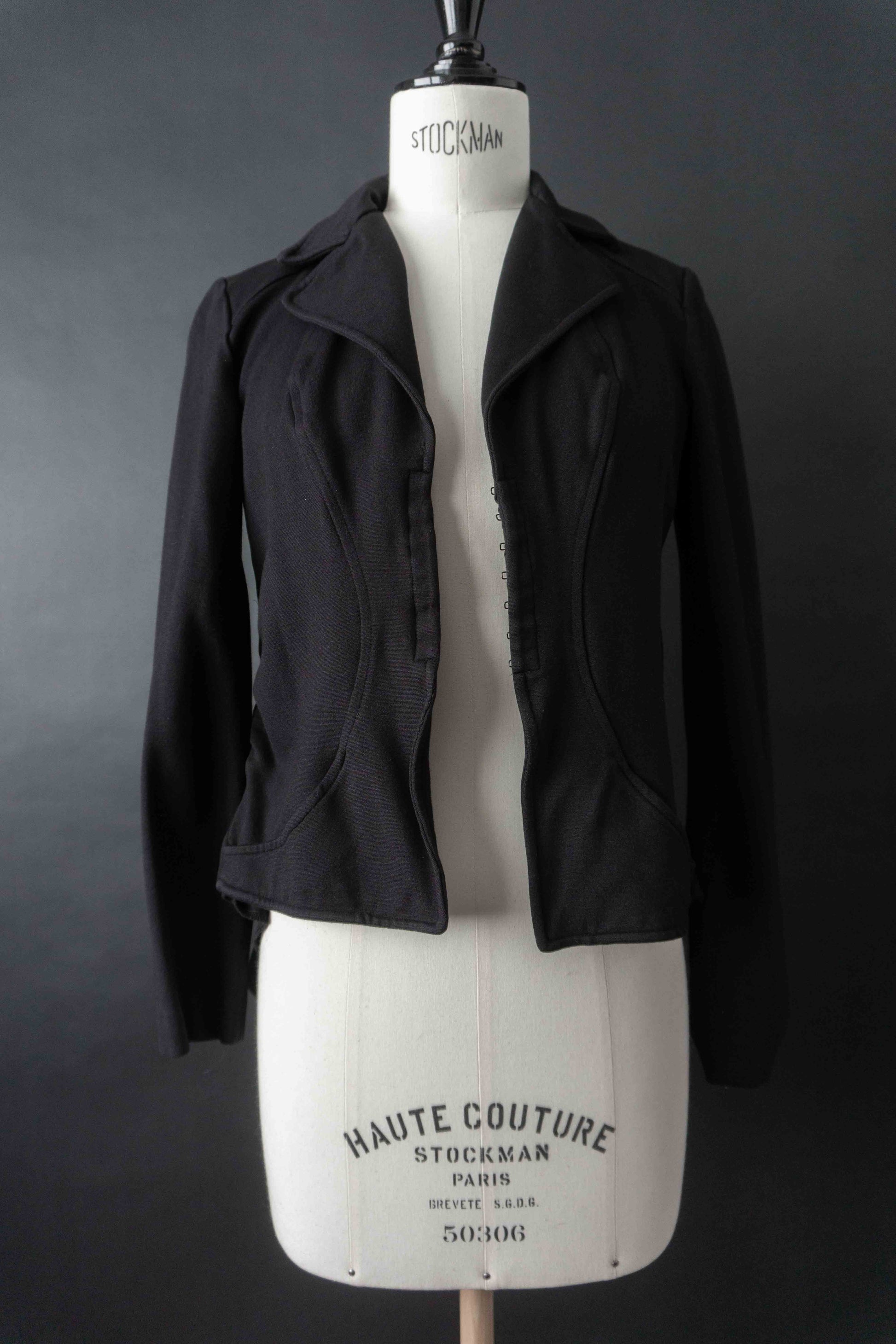 Vintage witchy Blazer, tailliert, Schwarz, S theplaincircle vintage