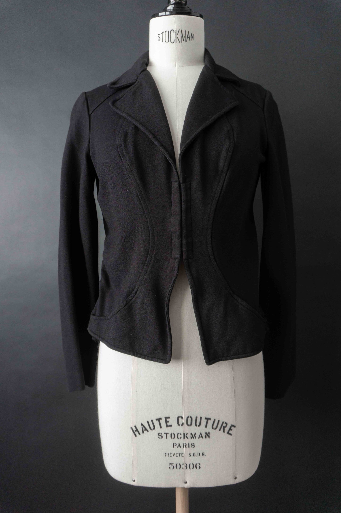 Vintage witchy Blazer, tailliert, Schwarz, S theplaincircle vintage