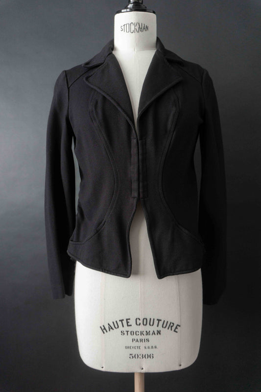Vintage witchy Blazer, tailliert, Schwarz, S theplaincircle vintage