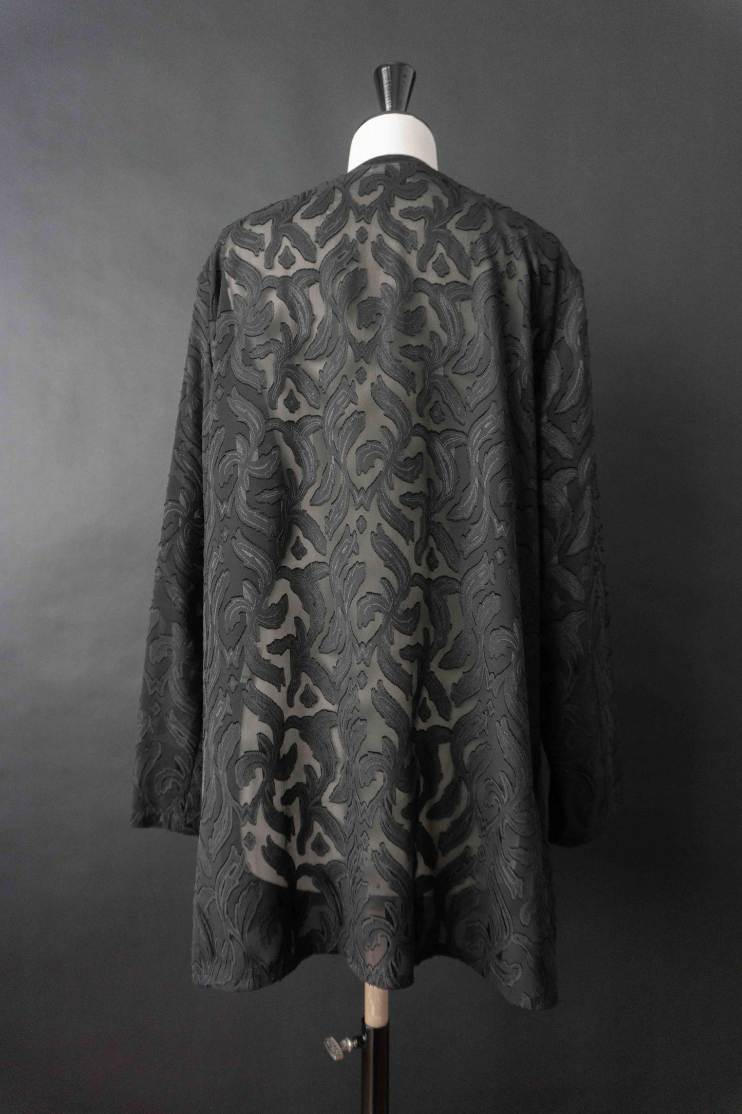 Vintage Goth Bluse Transparent, M–L theplaincircle vintage