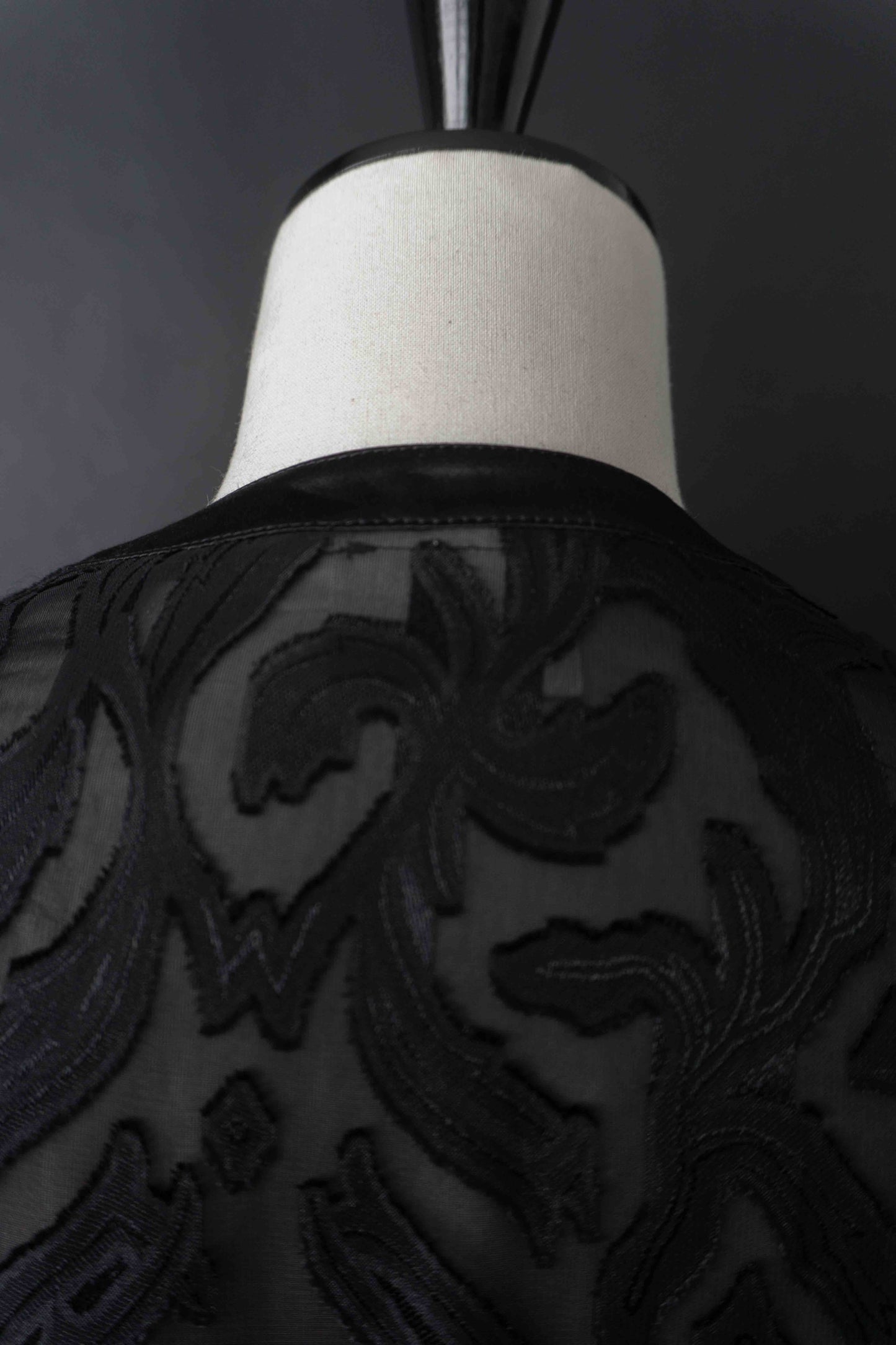 Vintage Goth Bluse Transparent, M–L theplaincircle vintage