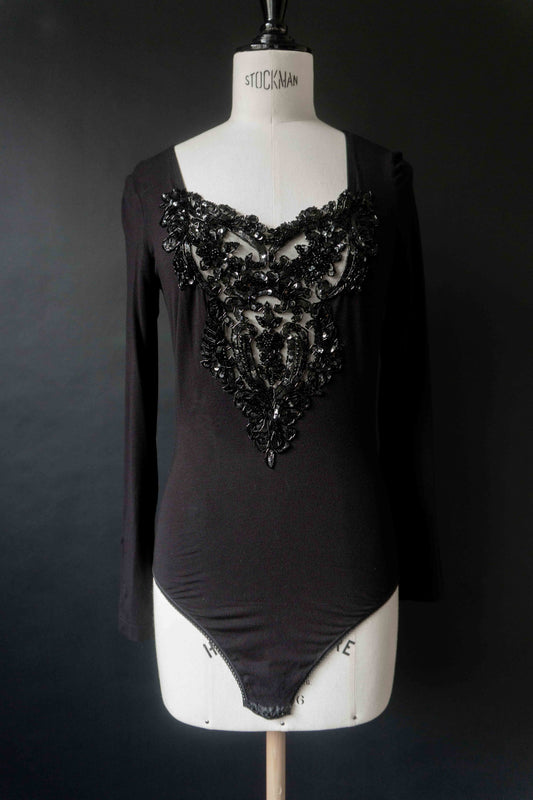 Vintage La Perla 80s Body, Pailetten, M–L theplaincircle vintage