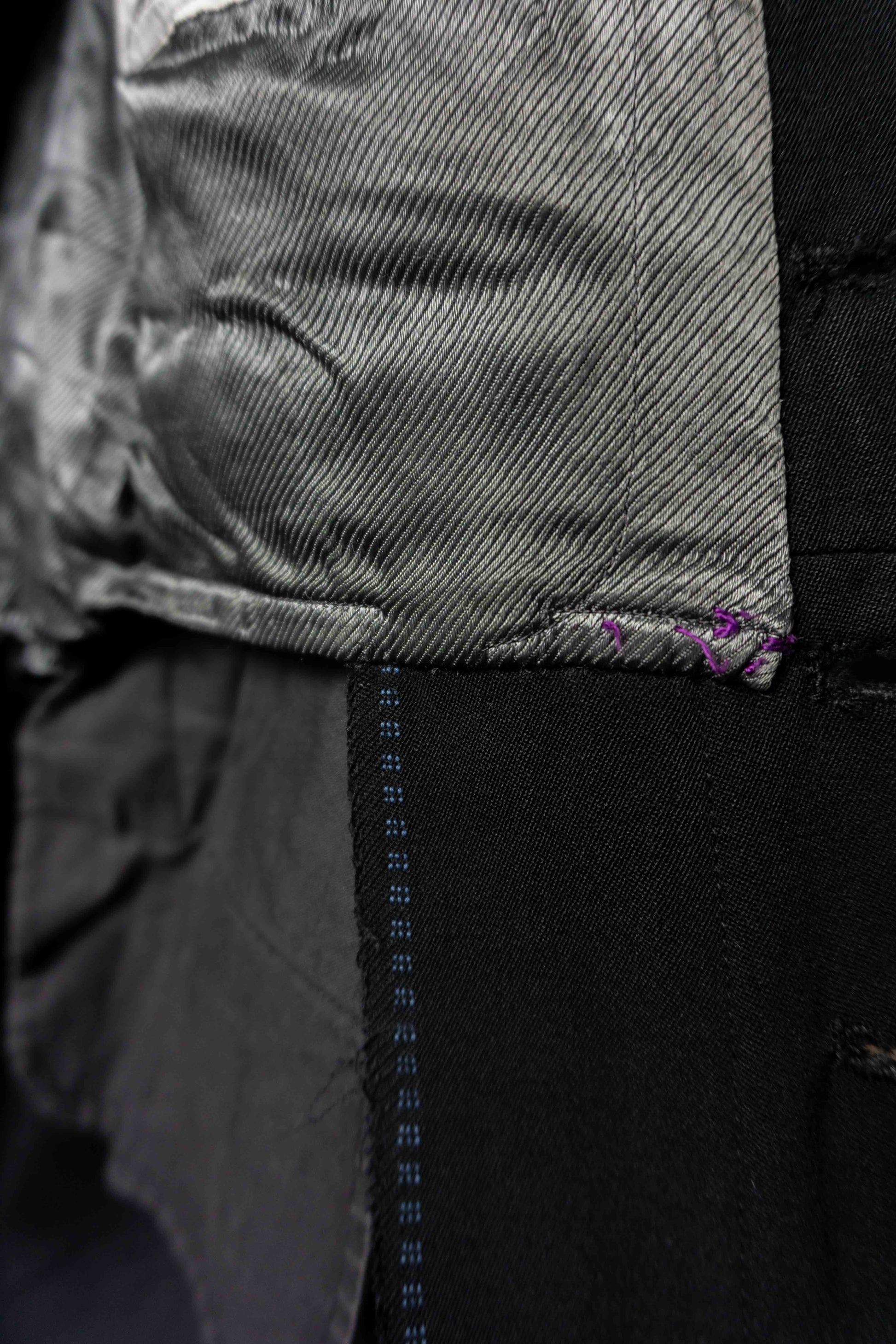 Antiker französischer Pfarrermantel – schwarzer Clergy Coat mit Knopfleiste, M–L theplaincircle vintage