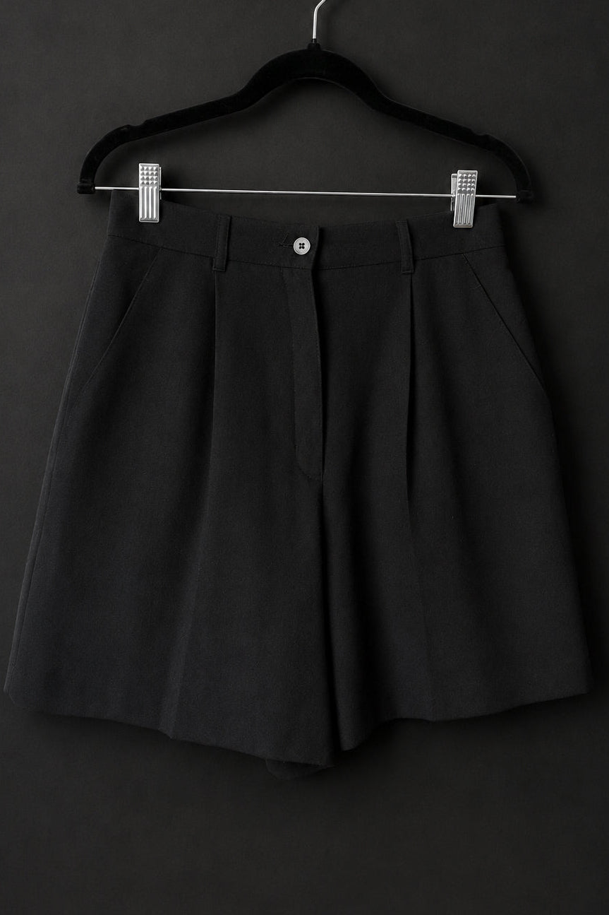 Vintage Bermuda Schwarz, S–M