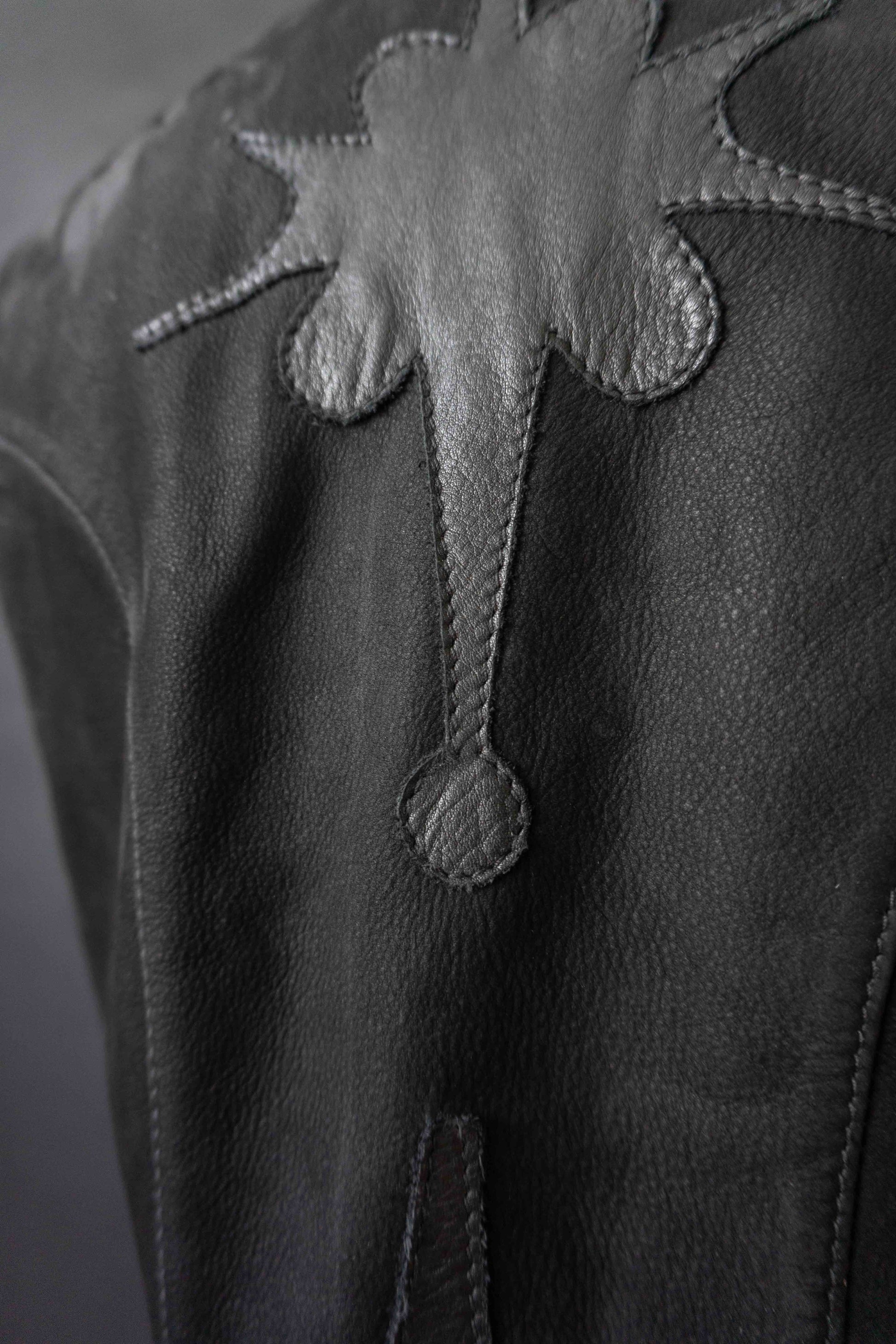 Vintage Pyrate Style Hamburg Lederweste Schwarz. XS–M theplaincircle vintage