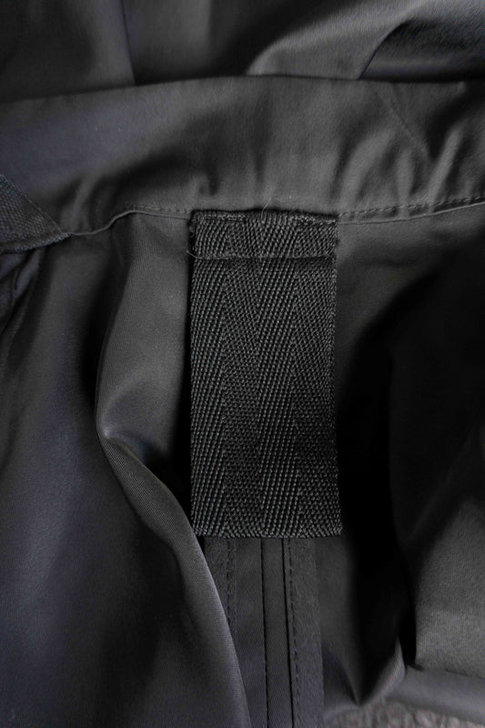 Rundholz Black Label Jacke schwarz – Avantgarde Techwear Zipper Jacket, L theplaincircle vintage