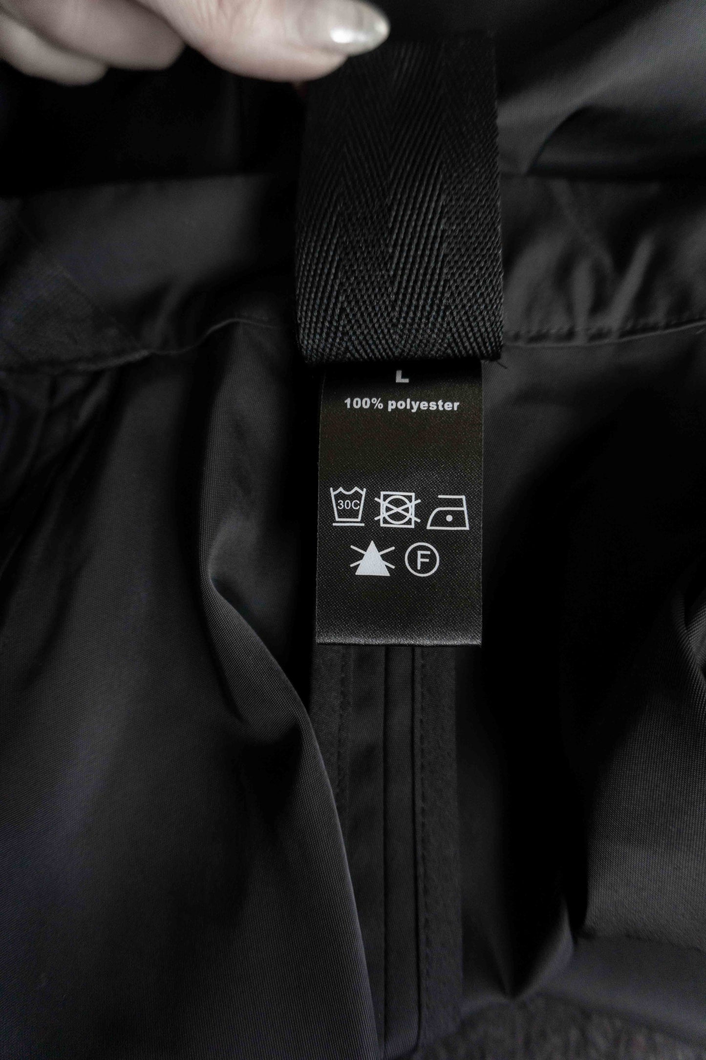 Rundholz Black Label Jacke schwarz – Avantgarde Techwear Zipper Jacket, L theplaincircle vintage