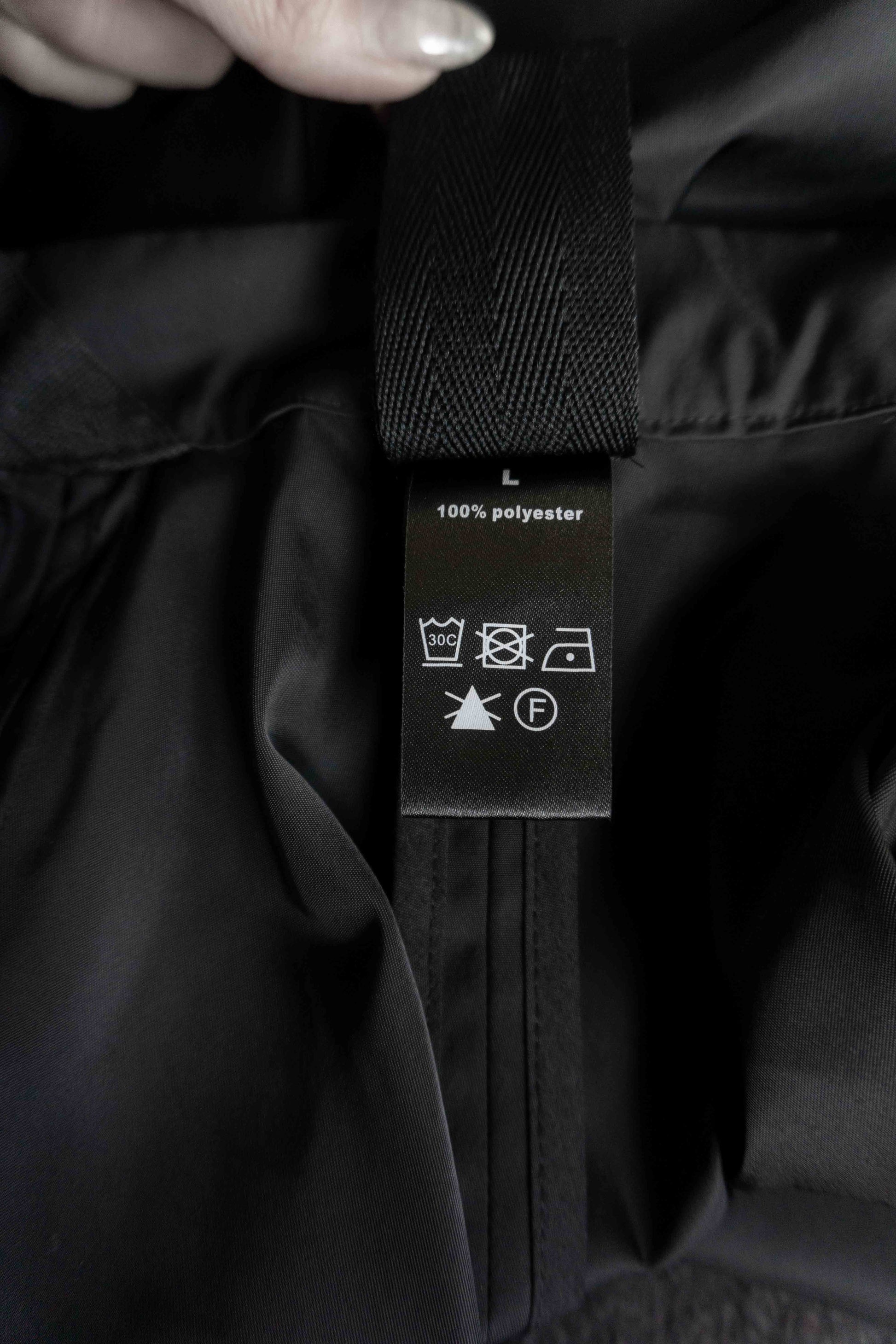 Rundholz Black Label Jacke schwarz – Avantgarde Techwear Zipper Jacket, L theplaincircle vintage