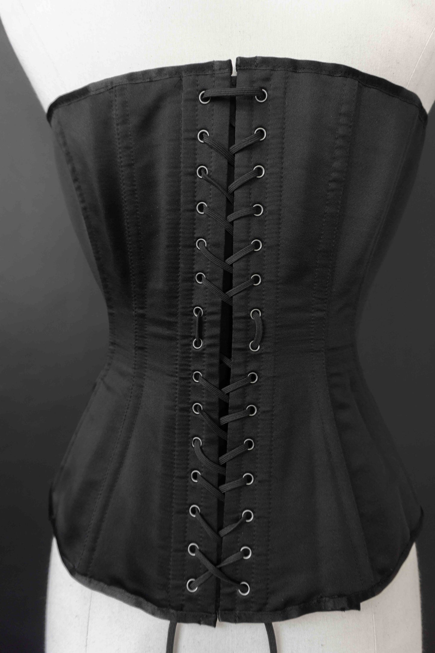 Designer Korsett schwarz – Revanche de la Femme, 38 theplaincircle vintage