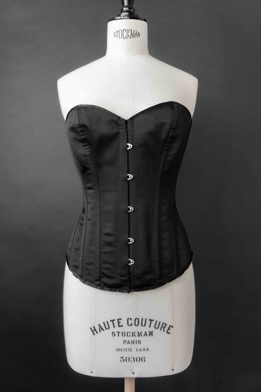 Designer Korsett schwarz – Revanche de la Femme, 38 theplaincircle vintage