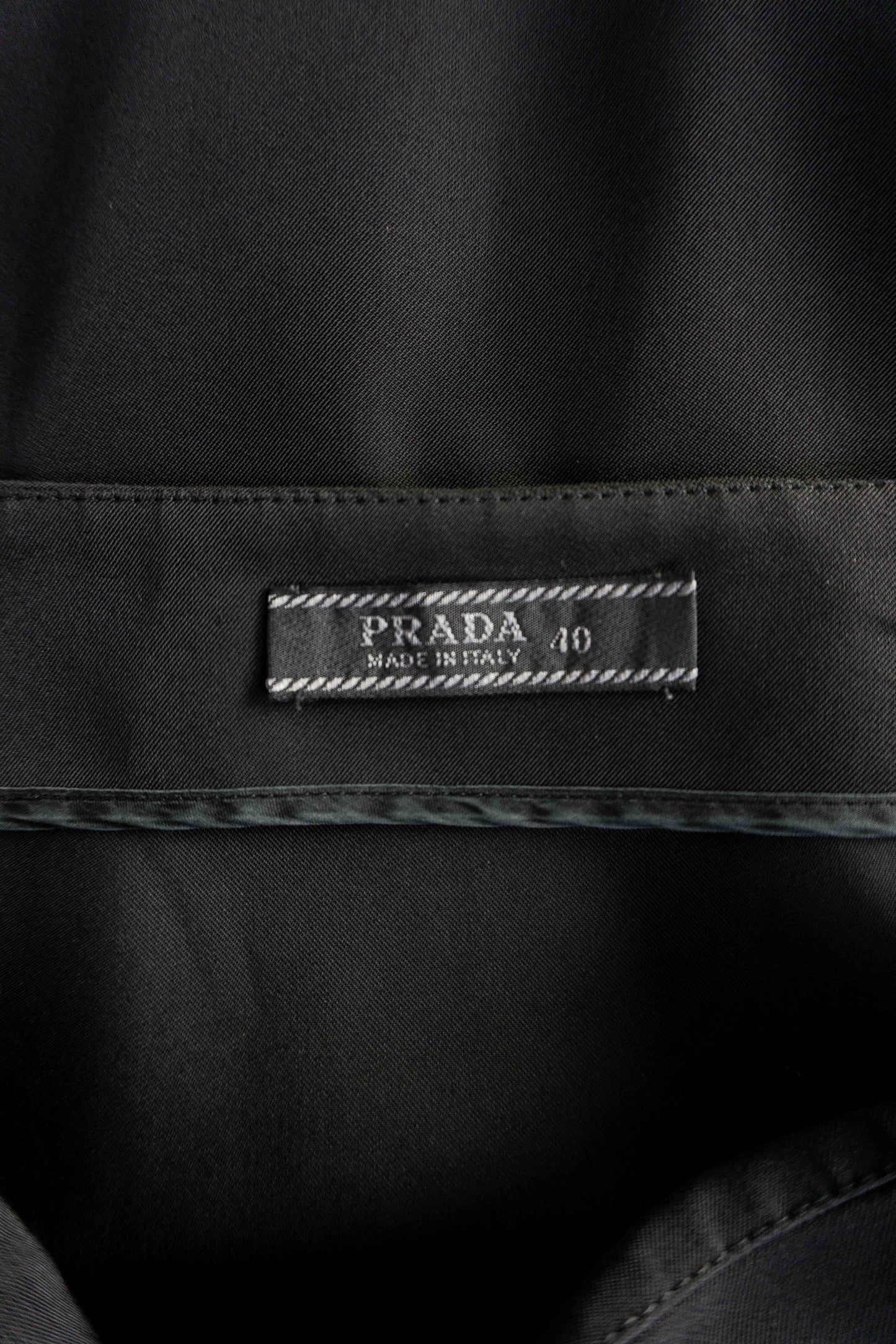 Vintage Prada Mini Skirt — Made in Italy, S theplaincircle vintage