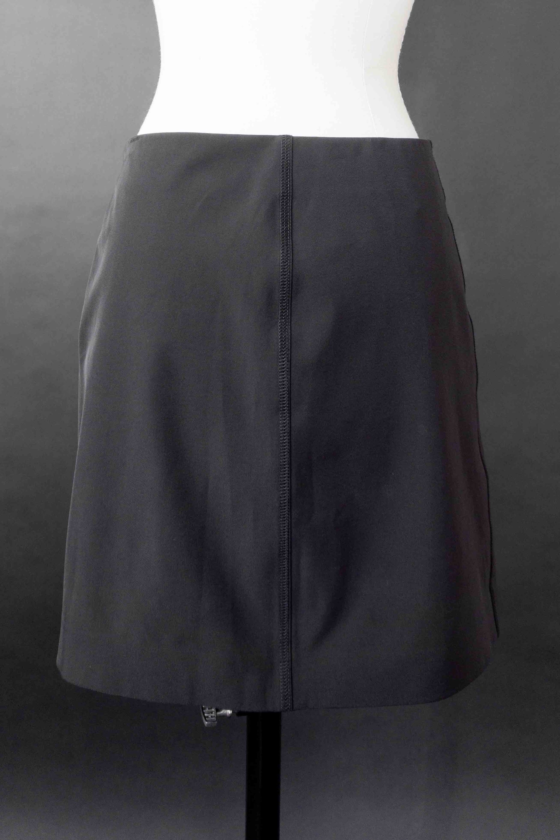 Vintage Prada Mini Skirt — Made in Italy, S theplaincircle vintage