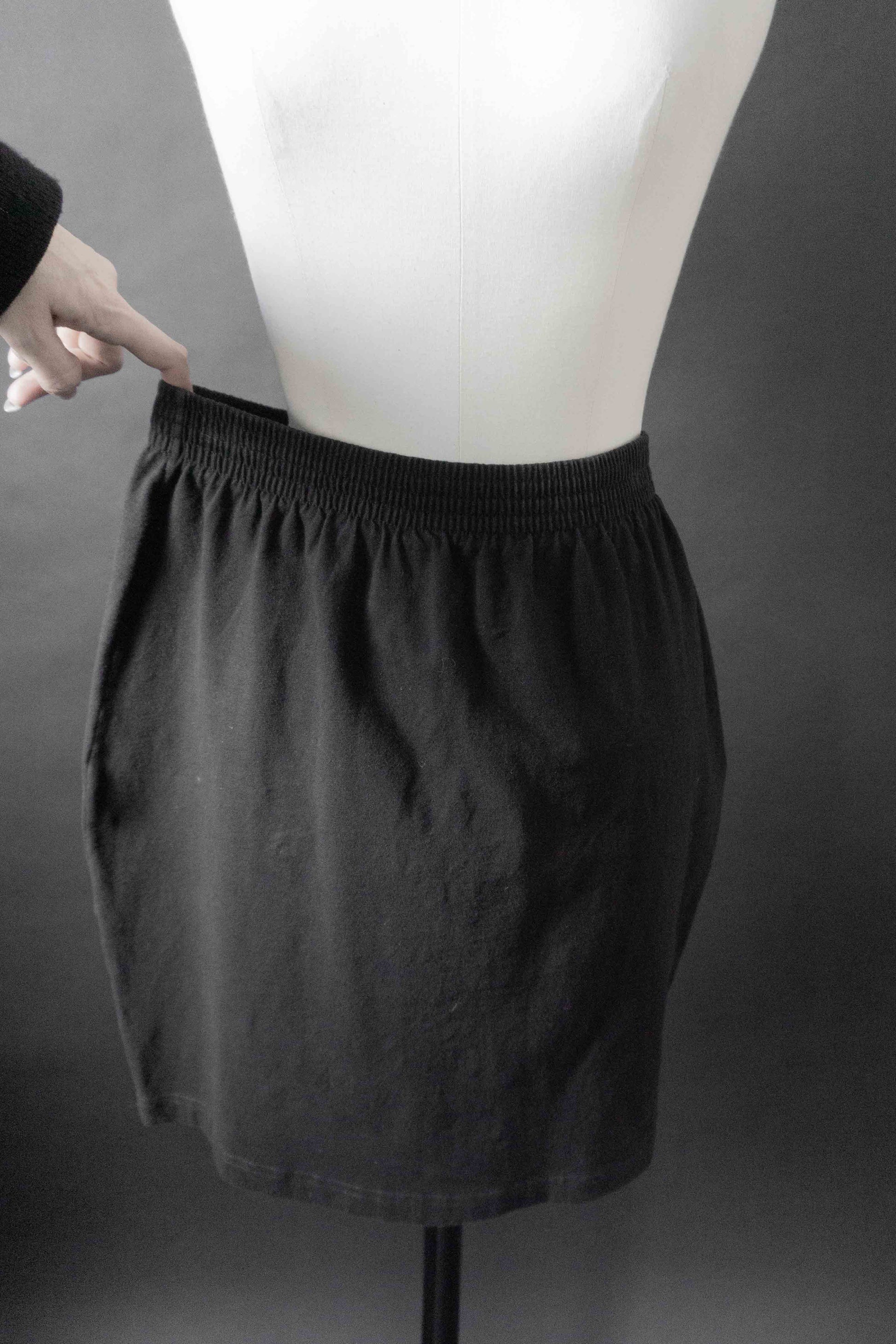 Vintage 90s Baumwoll Minirock, S–M theplaincircle vintage