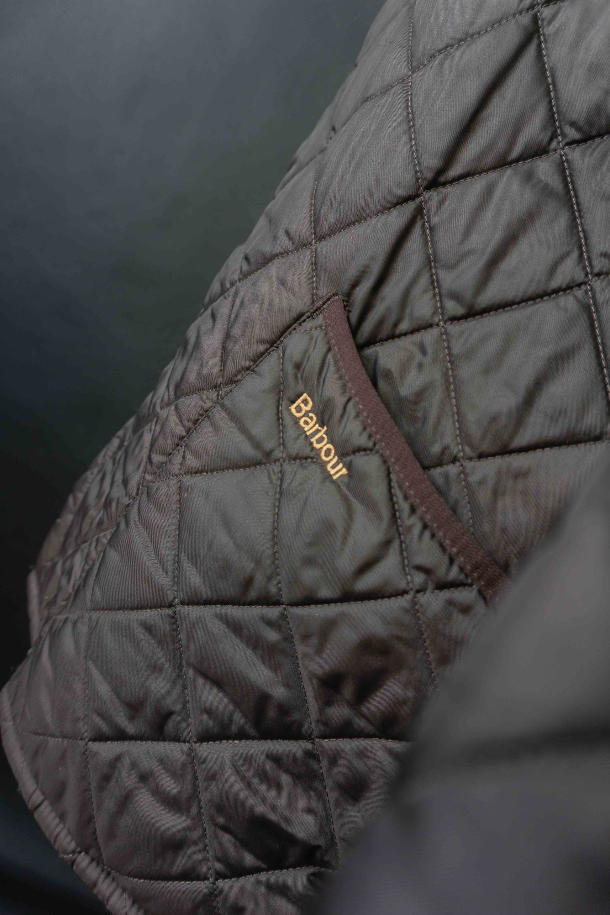 Barbour Steppjacke Braun, Liffesdale Jacket, L theplaincircle vintage