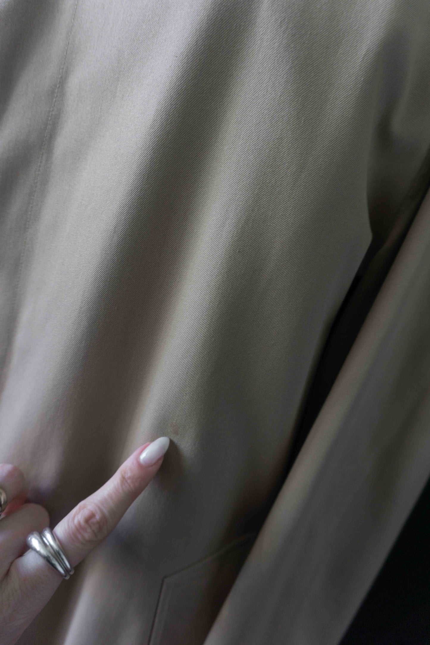 Burberrys Car Coat Beige – Vintage 80s Nova Check, M–L theplaincircle vintage