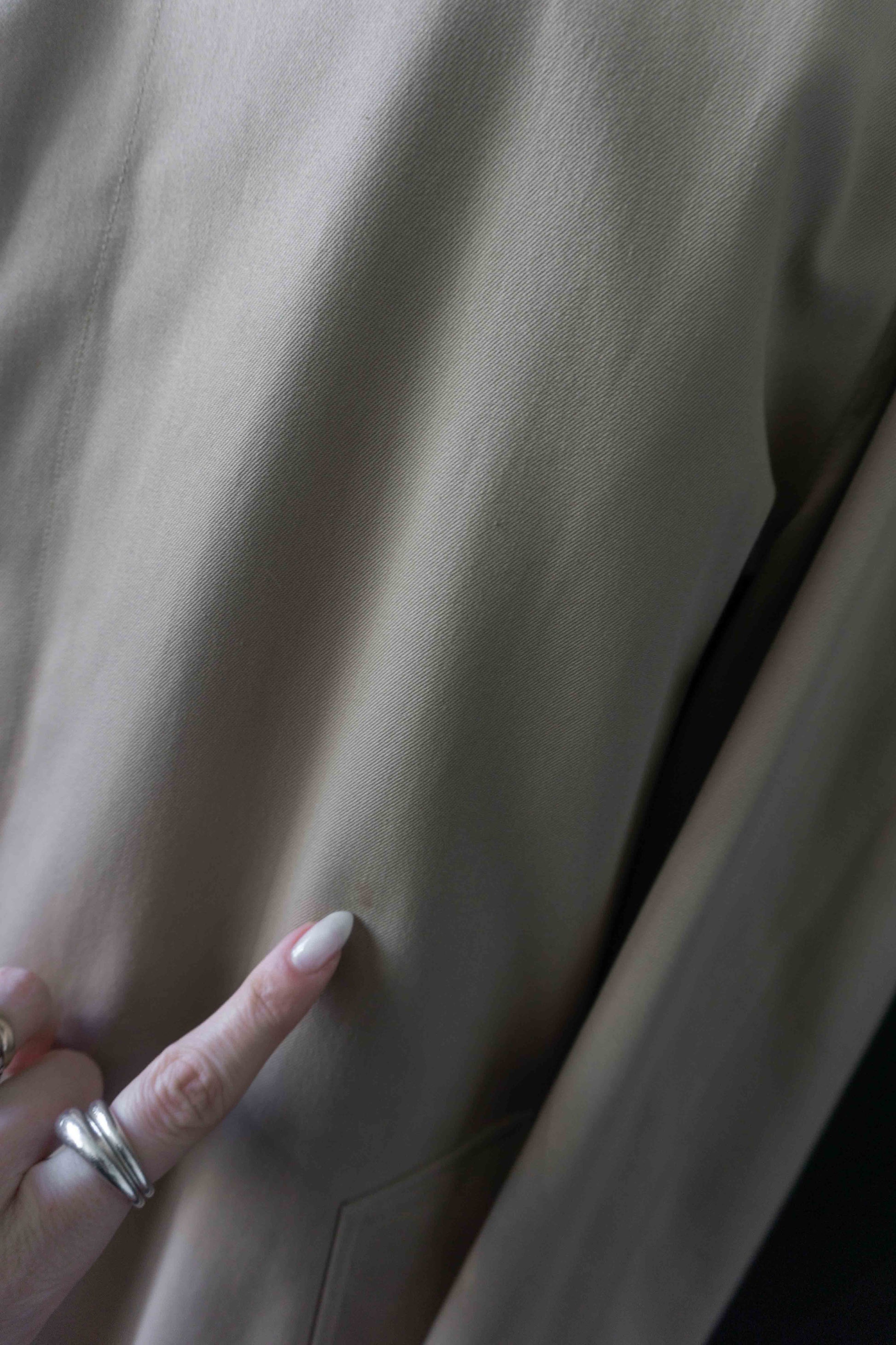Burberrys Car Coat Beige – Vintage 80s Nova Check, M–L theplaincircle vintage