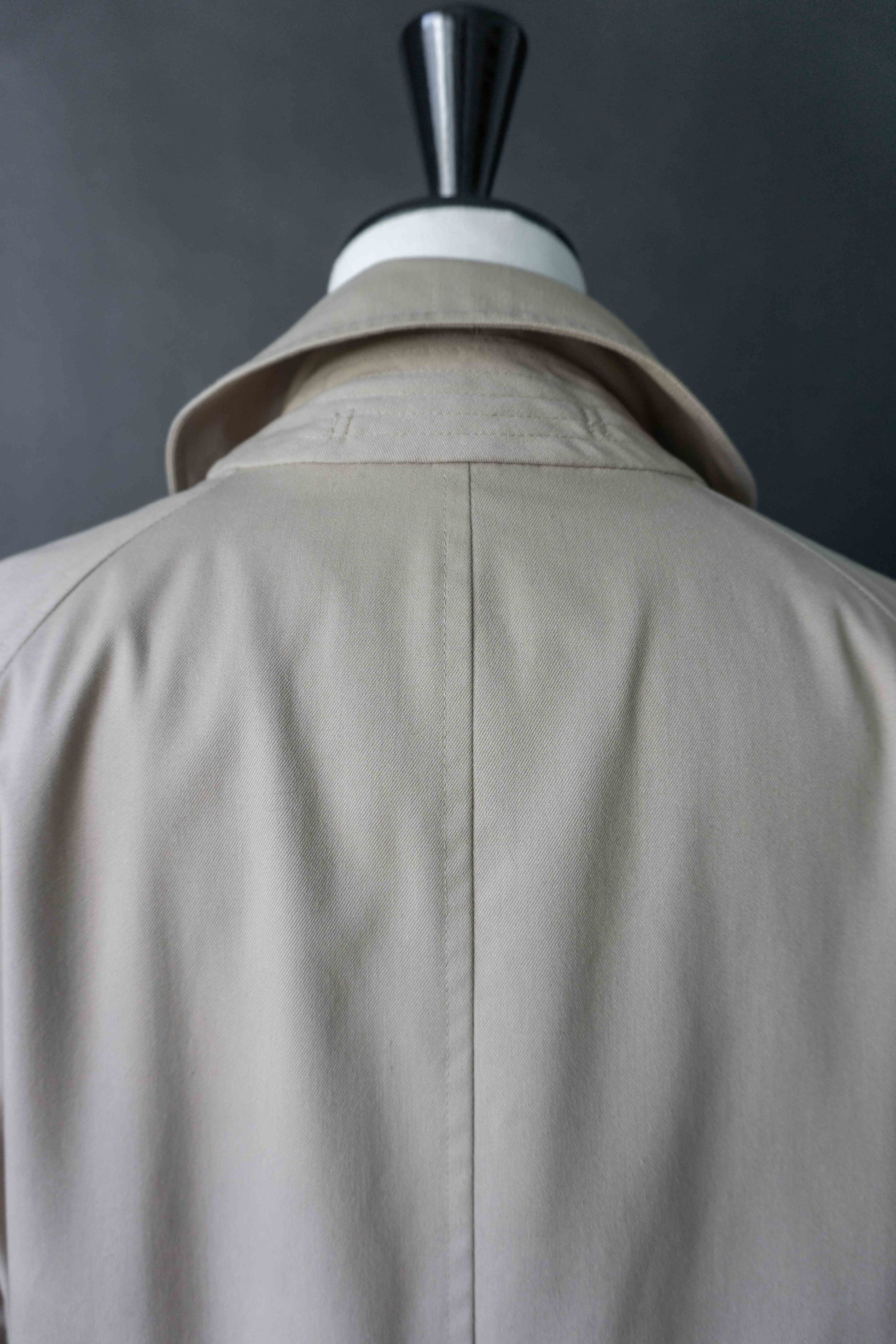 Burberrys Car Coat Beige – Vintage 80s Nova Check, M–L theplaincircle vintage