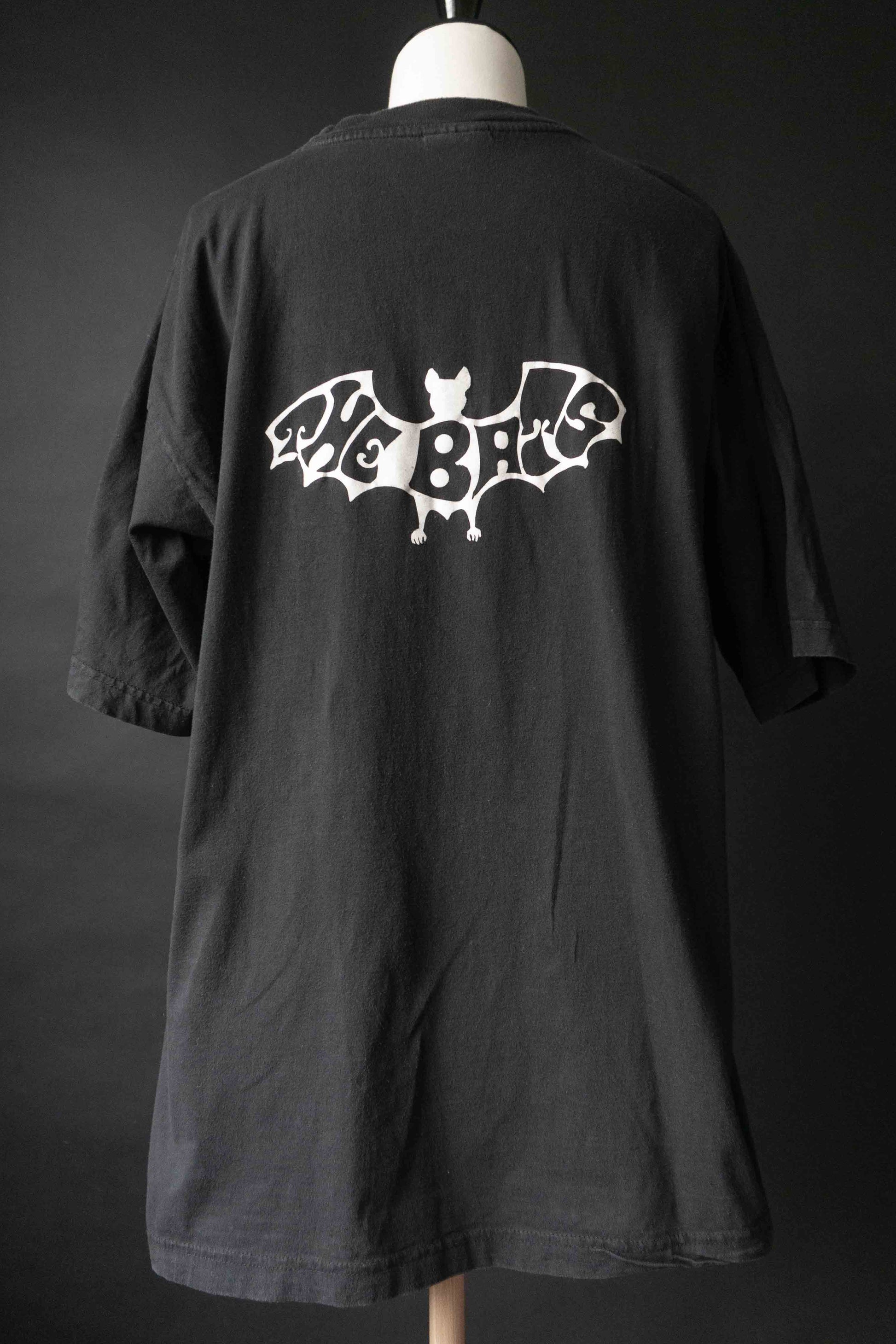 Vintage Band T-Shirt „The Bats“ – Black Rock Tee mit Backprint, M–L theplaincircle vintage