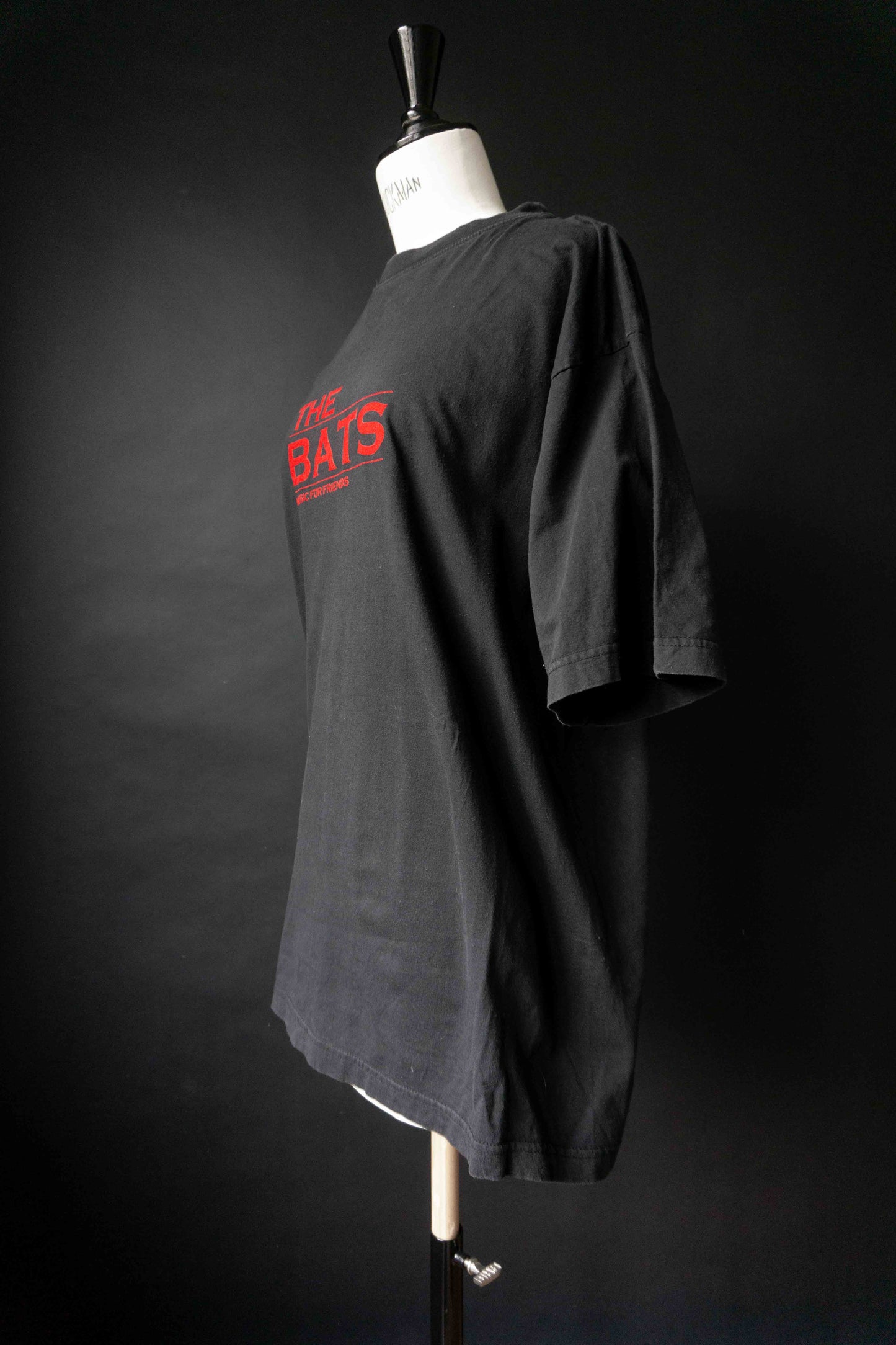 Vintage Band T-Shirt „The Bats“ – Black Rock Tee mit Backprint, M–L theplaincircle vintage