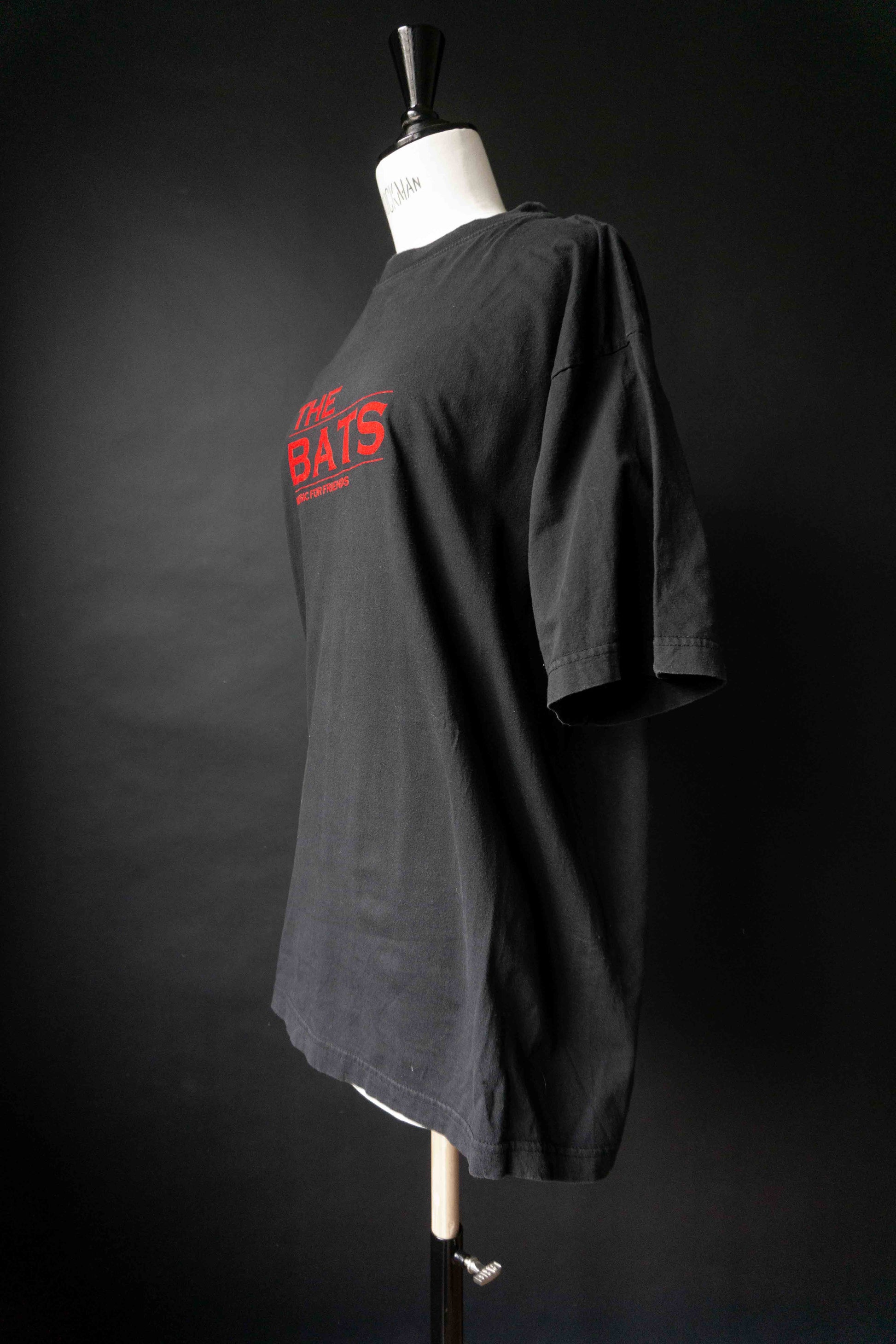 Vintage Band T-Shirt „The Bats“ – Black Rock Tee mit Backprint, M–L theplaincircle vintage