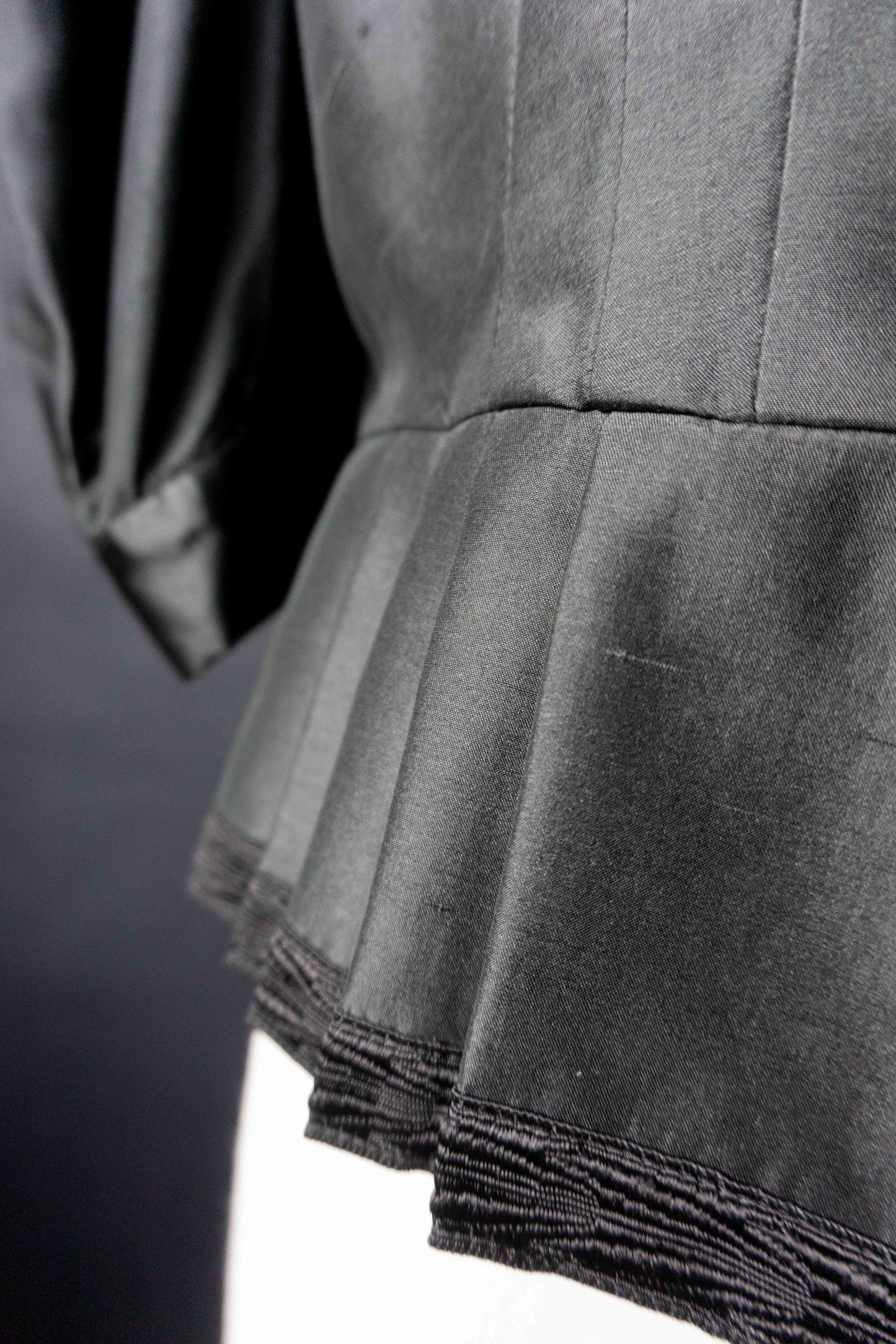 Vintage Dark Folklore Silk Bluse, M–L theplaincircle vintage