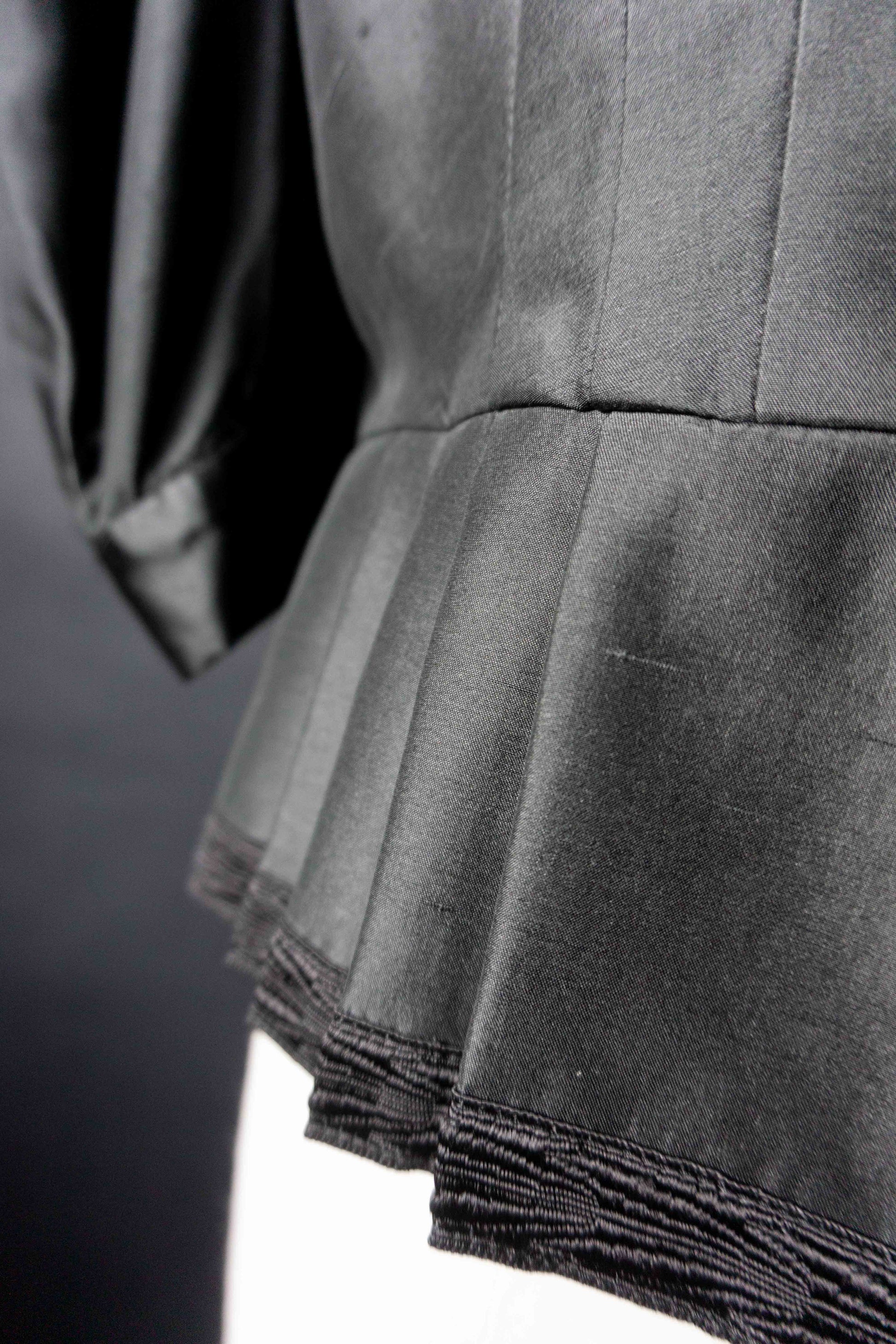 Vintage Dark Folklore Silk Bluse, M–L theplaincircle vintage