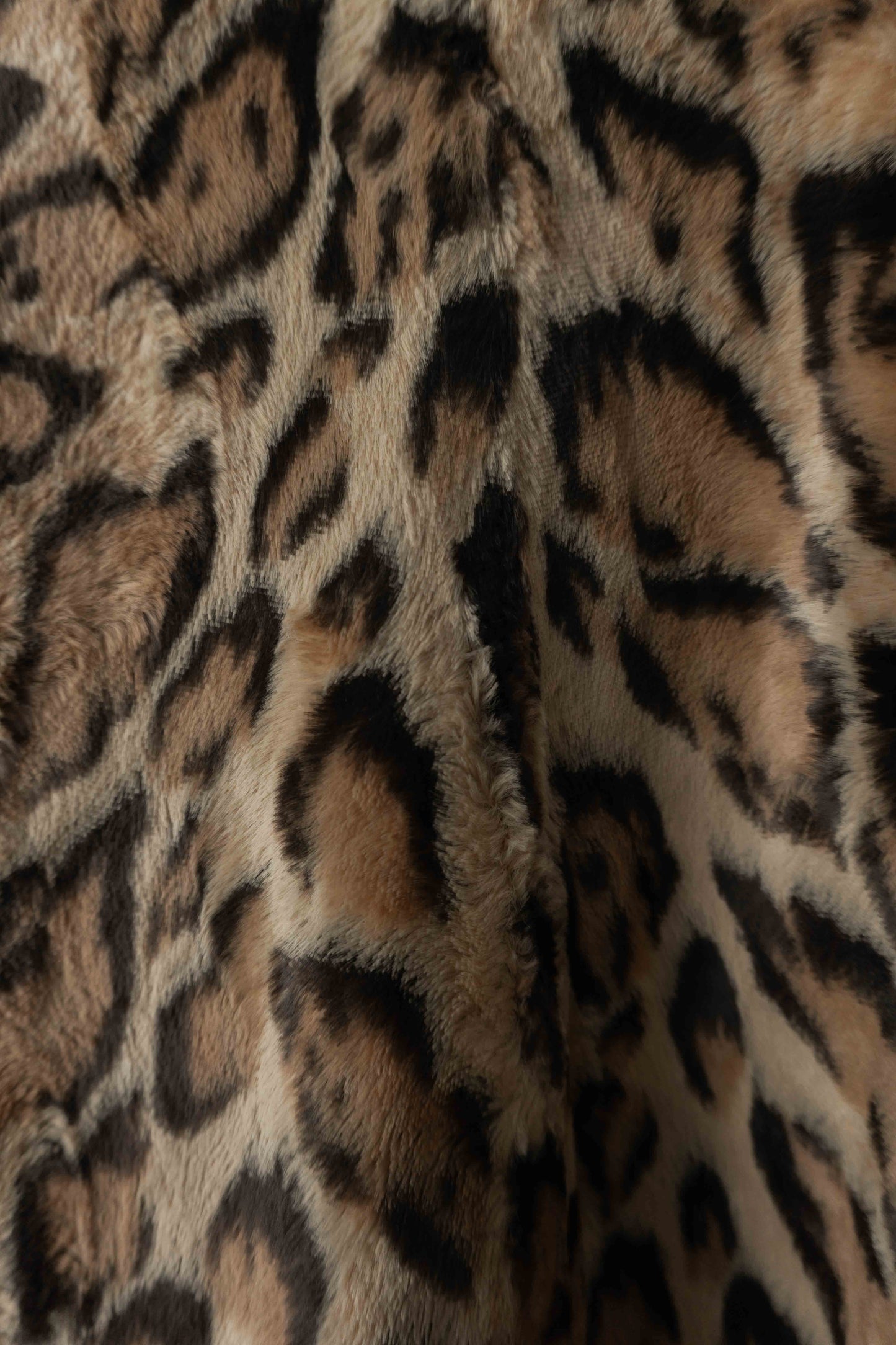 Vintage Faux Fur Mantel Leopard – Statement Coat 80s/90s, S–M theplaincircle vintage