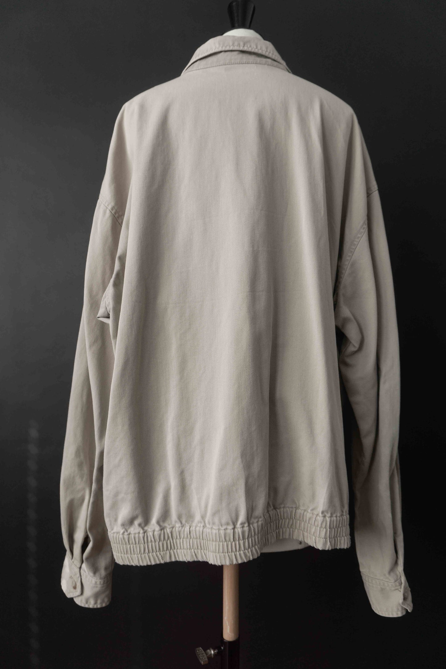 90s Ralph Lauren Blouson Jacke, Beige, XL theplaincircle vintage