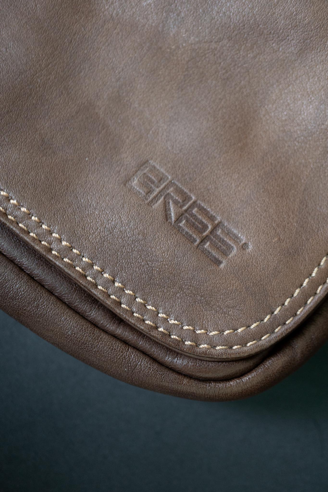Vintage BREE Ledertasche braunes Echtleder theplaincircle vintage