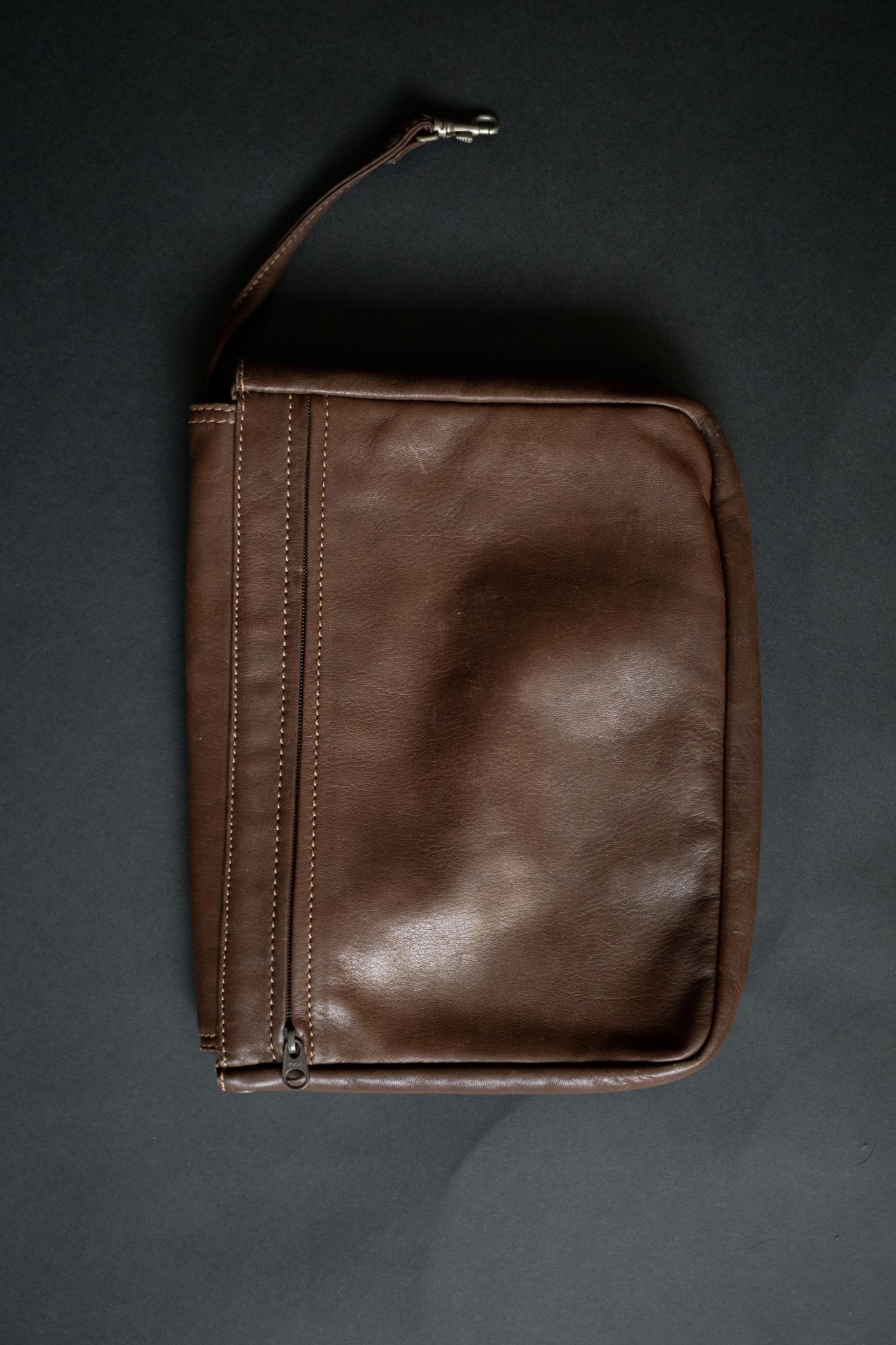 Vintage BREE Ledertasche braunes Echtleder theplaincircle vintage