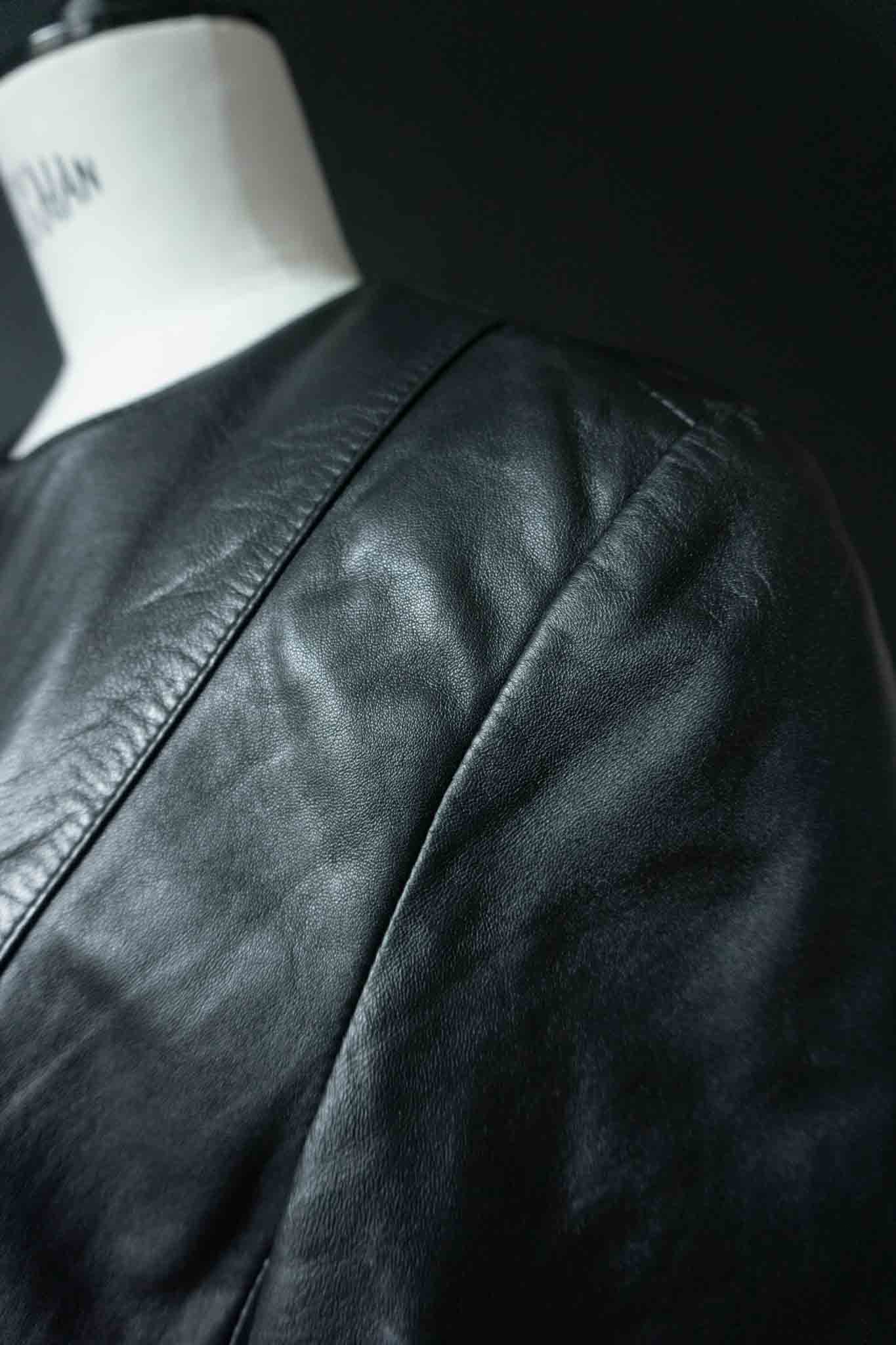 Vintage 90s Lederjacke aus Nappa Leder, S–M theplaincircle vintage