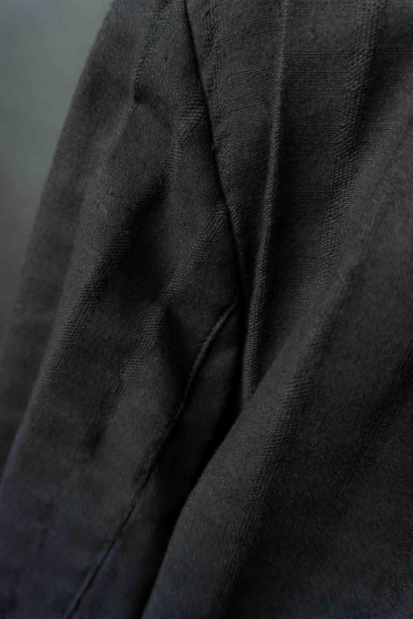 Vintage Avantgarde Blazer Struktur, Schwarz, M–L