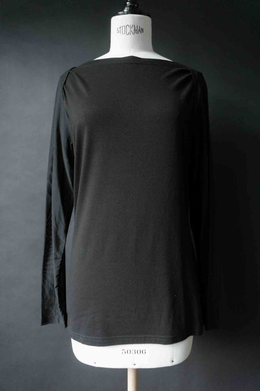 Vintage Betty Barclay Mesh Longsleeve – Minimalist 90s, S–M theplaincircle vintage