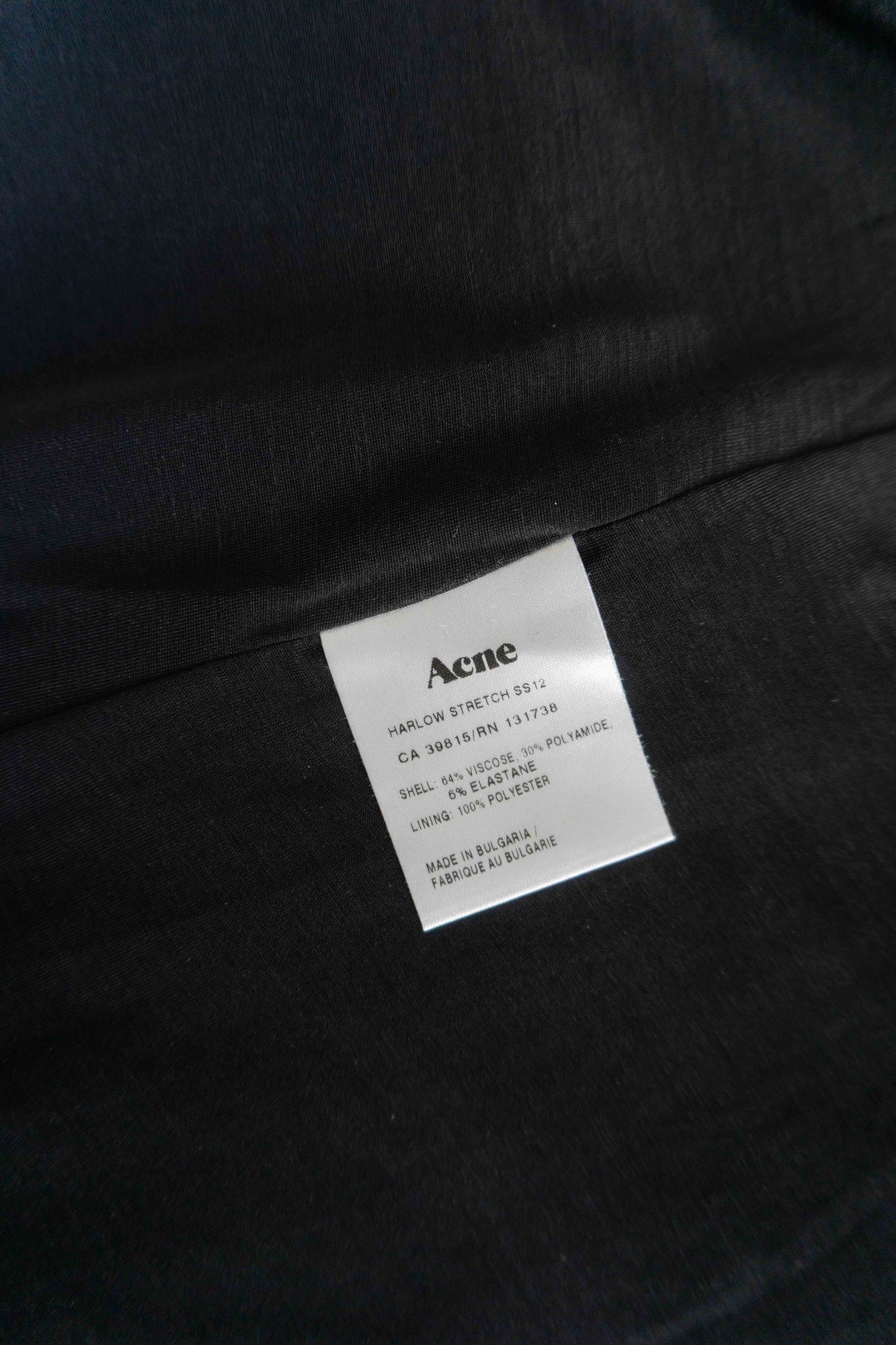 Vintage Acne Rock – frühe Acne Kollektion | Minimalistischer Designer Rock, M theplaincircle vintage