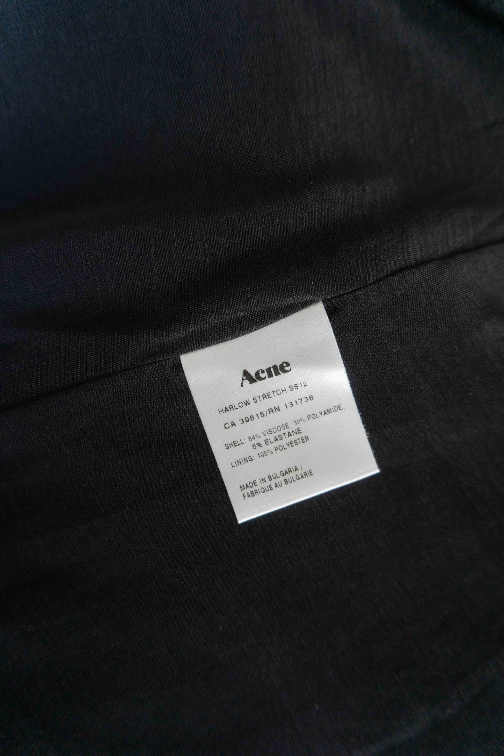 Vintage Acne Rock – frühe Acne Kollektion | Minimalistischer Designer Rock, M theplaincircle vintage