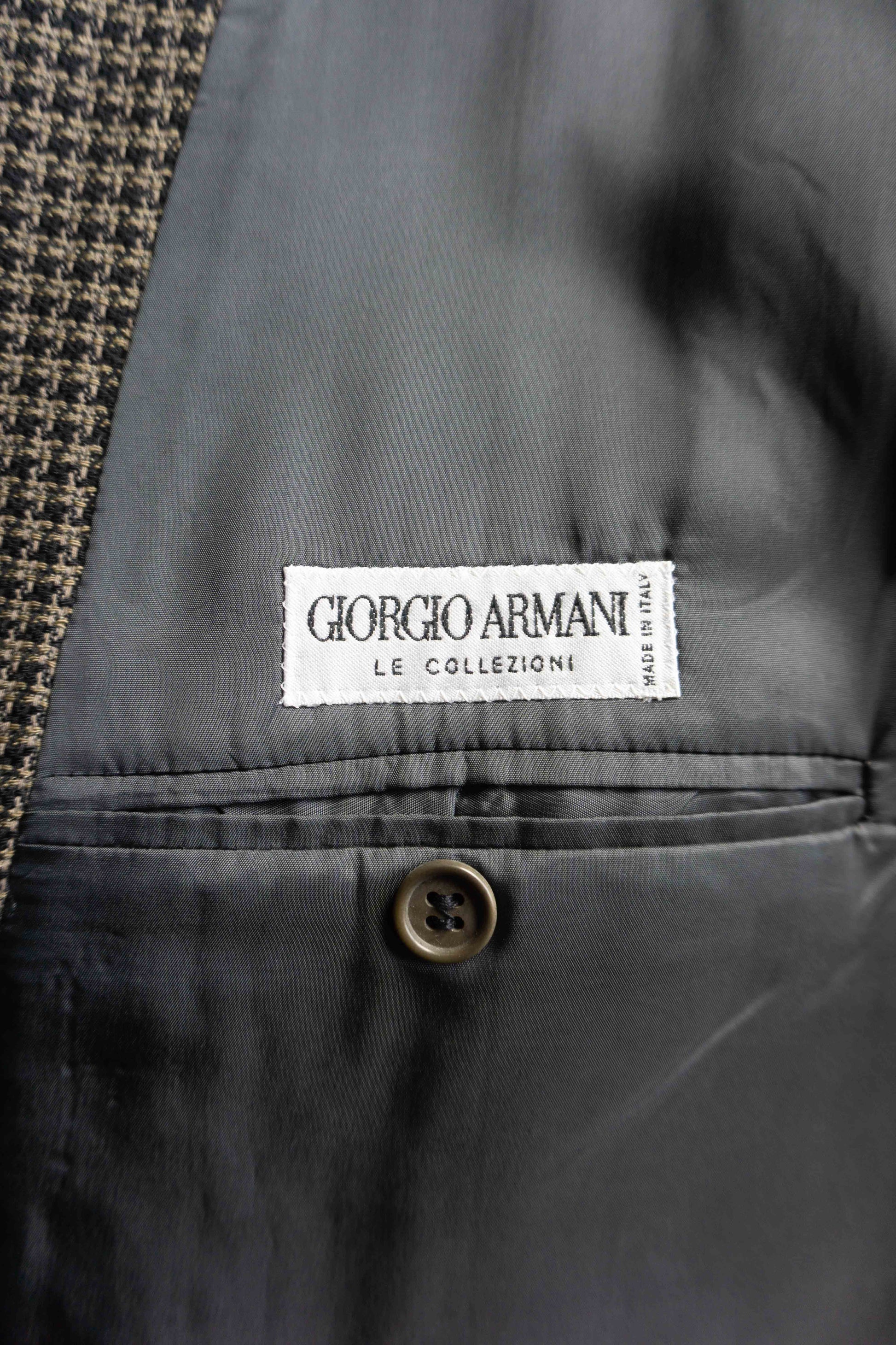 Giorgio Armani Vintage Wollblazer im Heritage Tailoring Stil Made in Italy