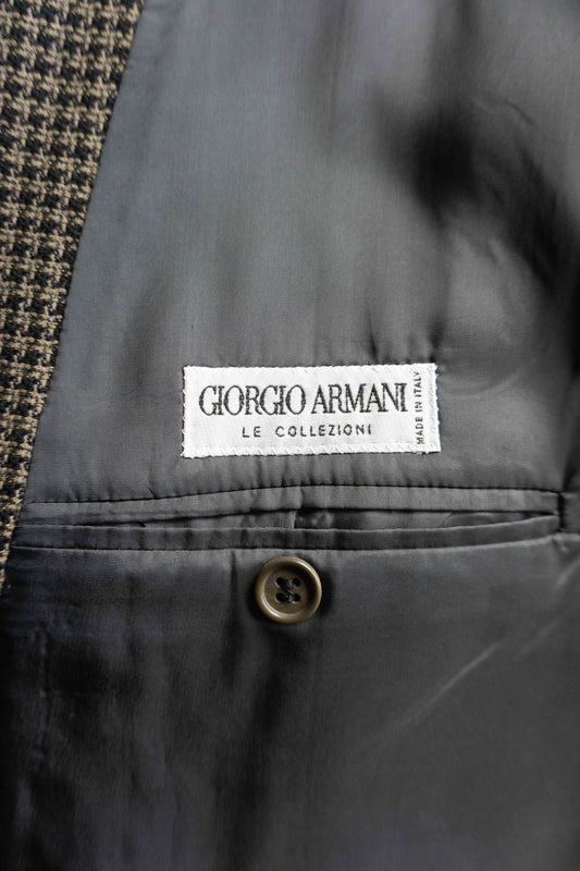 Giorgio Armani Vintage Wollblazer im Heritage Tailoring Stil Made in Italy