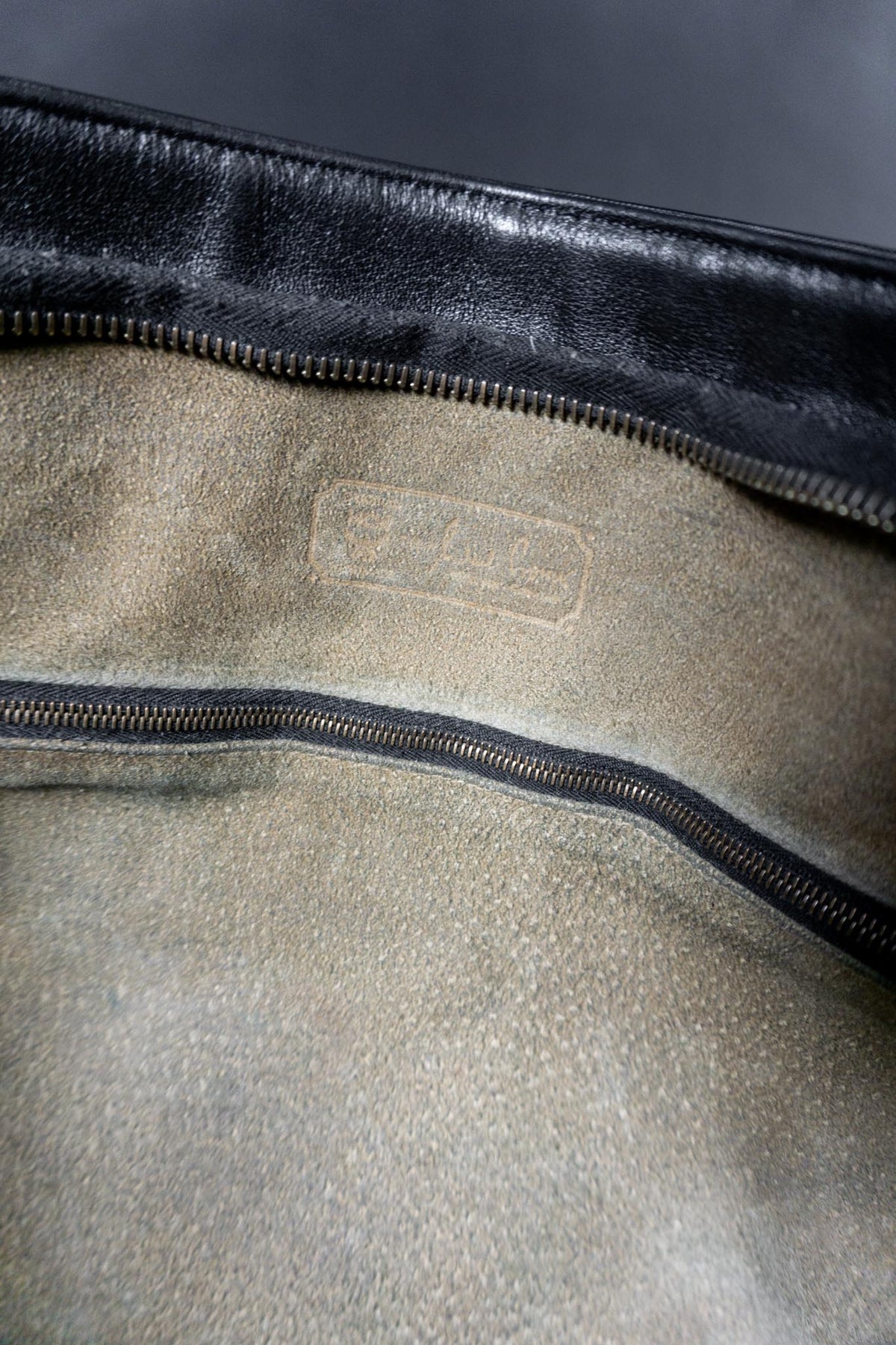 MCM Vintage Shopper aus den 80er Jahren | Schwarze Visetos Monogram Tasche