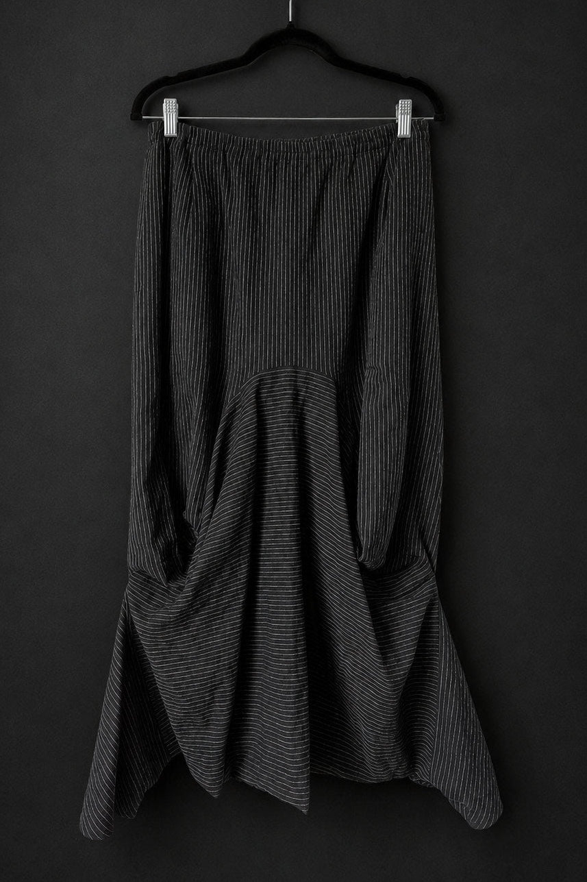 Vintage Drop Crotch Hose Schwarz Avantgarde