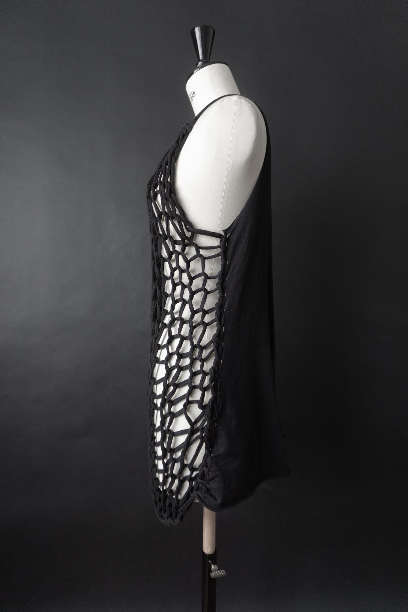Vintage Tanktop, Grobstrick, Avantgarde, M–L